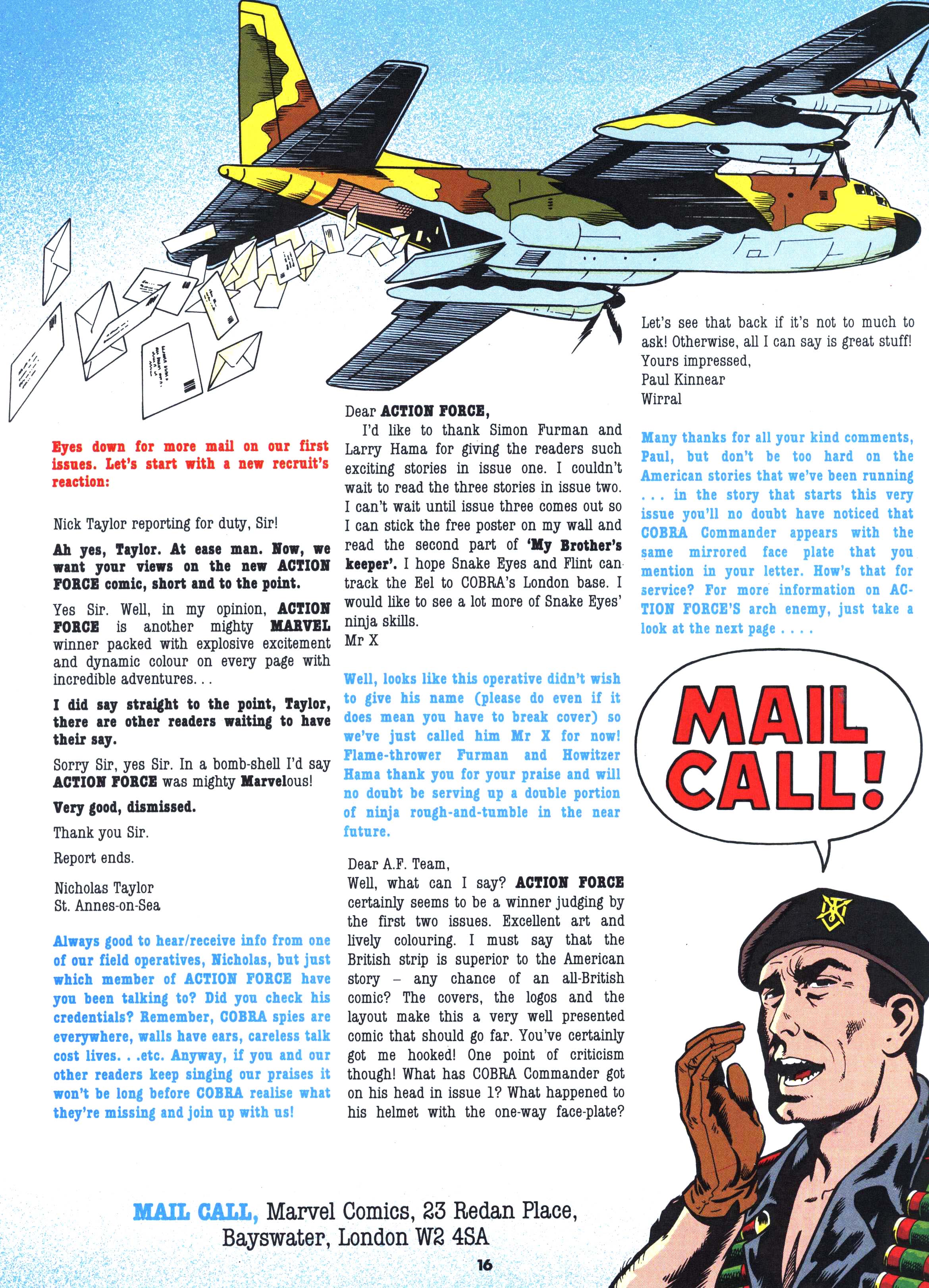 Read online Action Force comic -  Issue #9 - 15