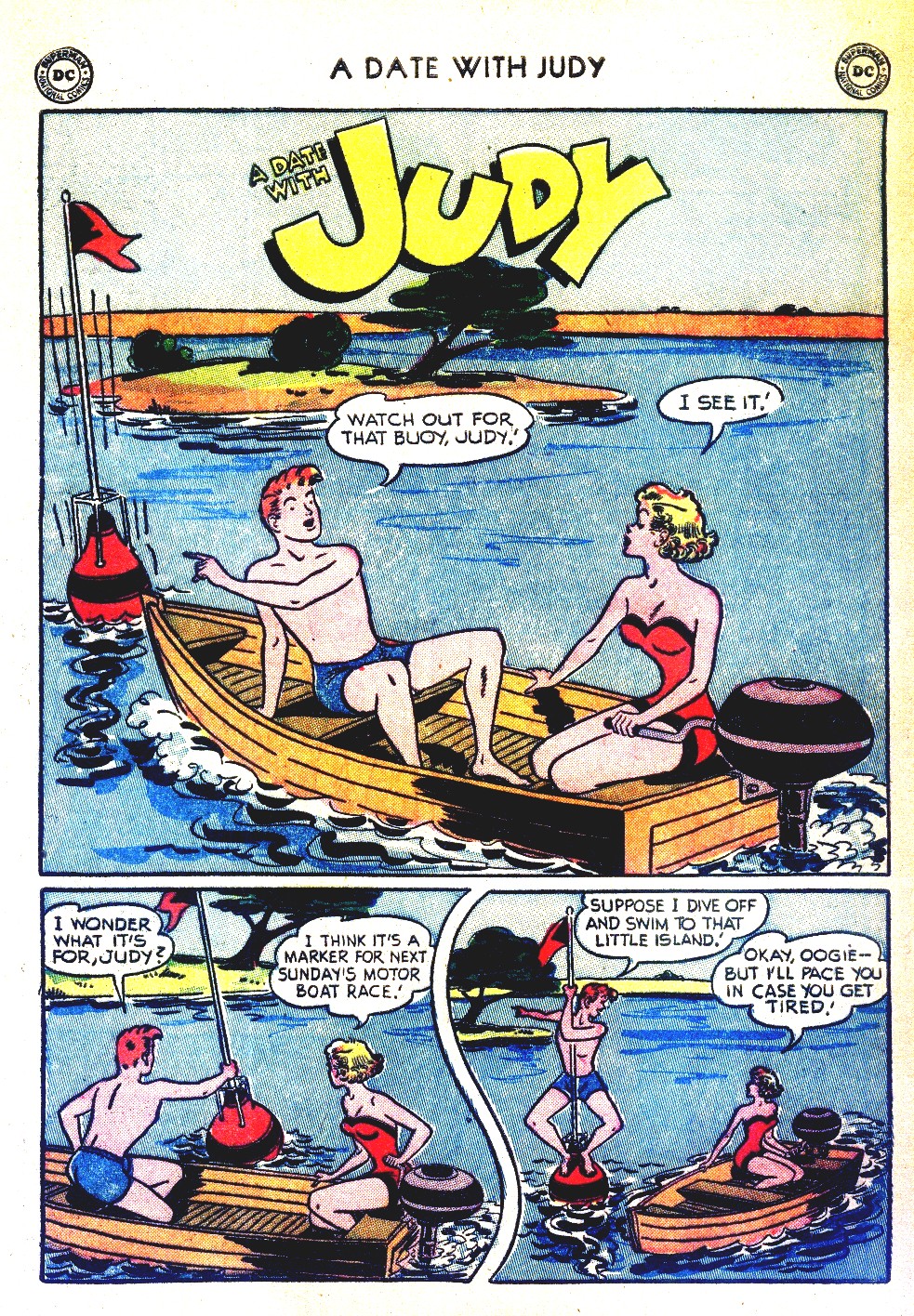 Read online A Date with Judy comic -  Issue #37 - 11