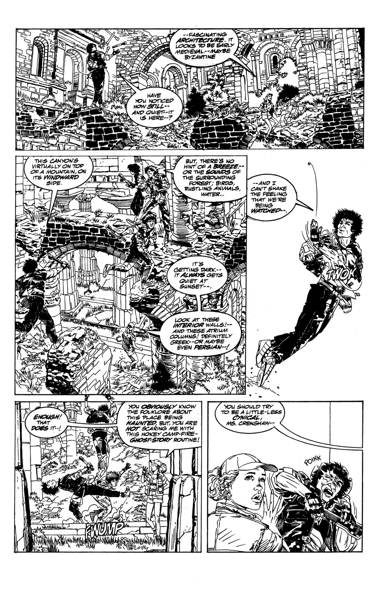 Read online Jackie Chan's Spartan X: Hell Bent Hero For Hire comic -  Issue #3 - 17