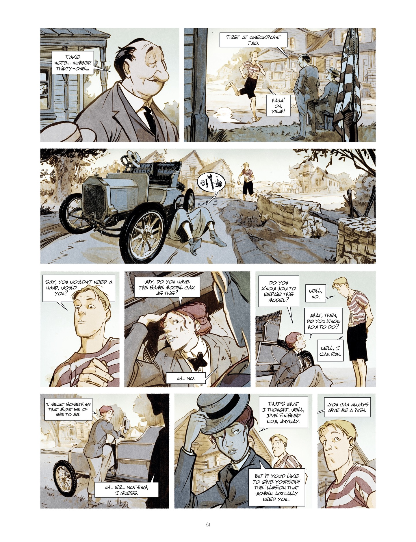 Read online The Race of the Century comic -  Issue # TPB - 59