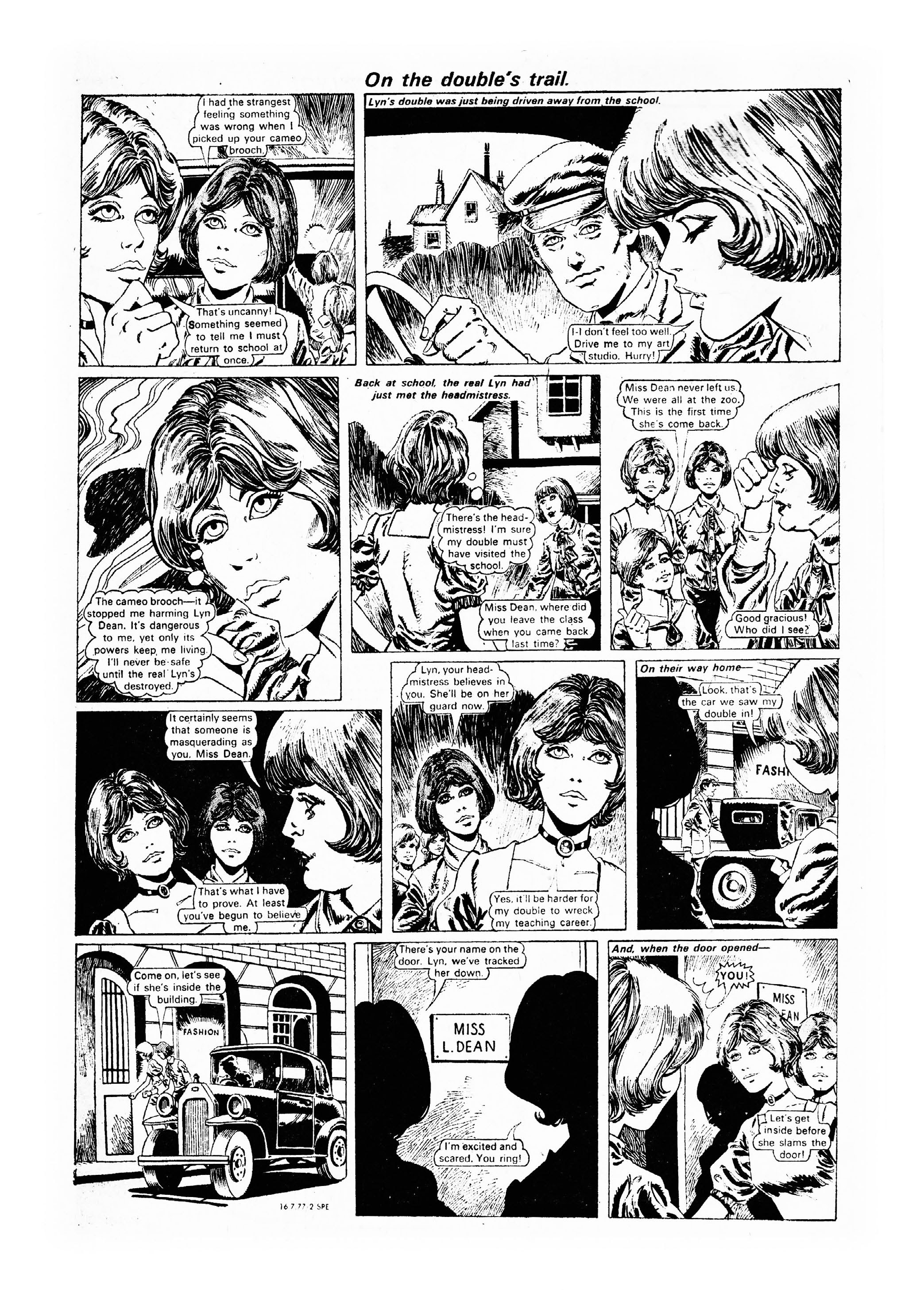 Read online Spellbound (1976) comic -  Issue #43 - 29