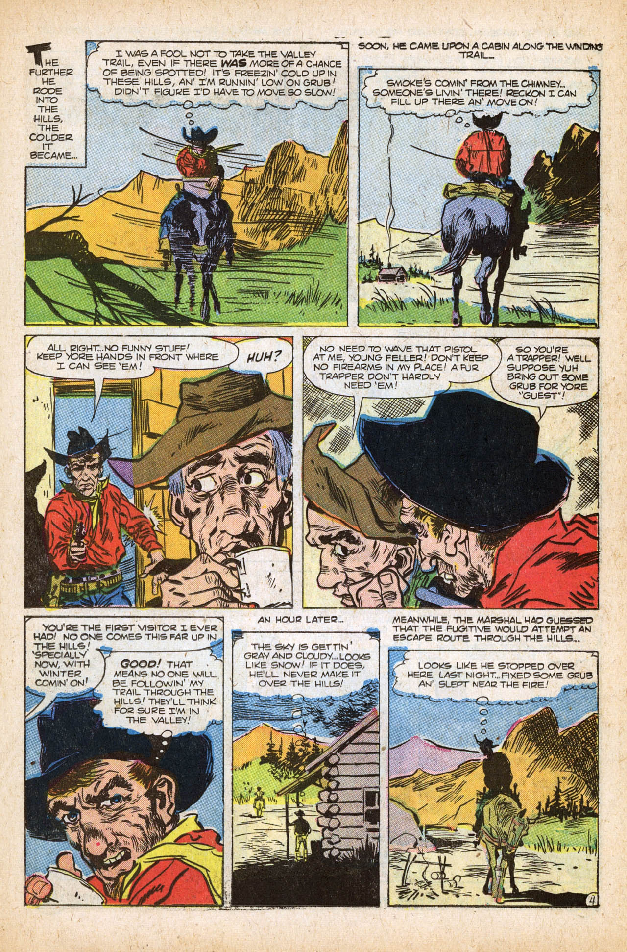 Read online Western Outlaws (1954) comic -  Issue #11 - 23