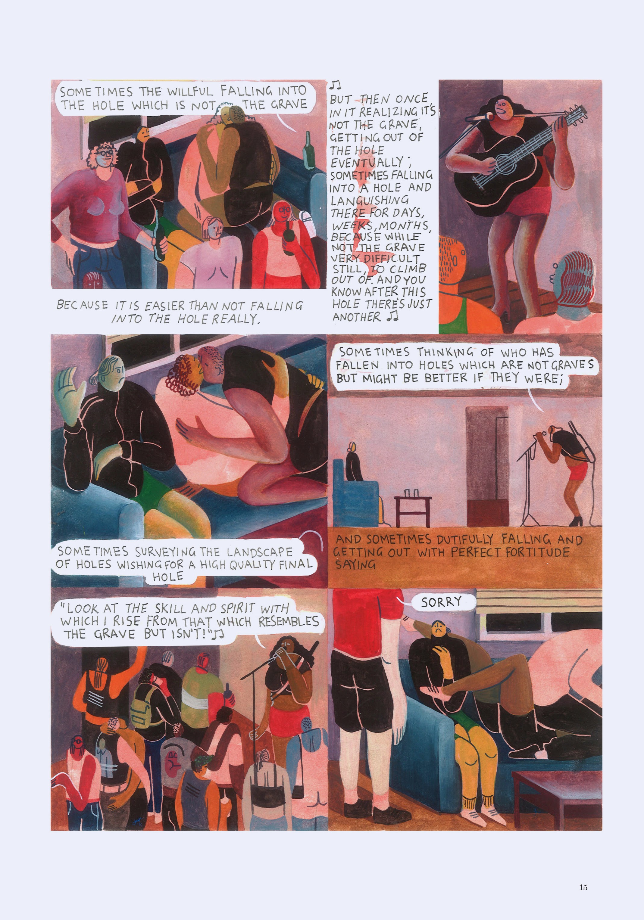 Read online Now: The New Comics Anthology comic -  Issue #7 - 16