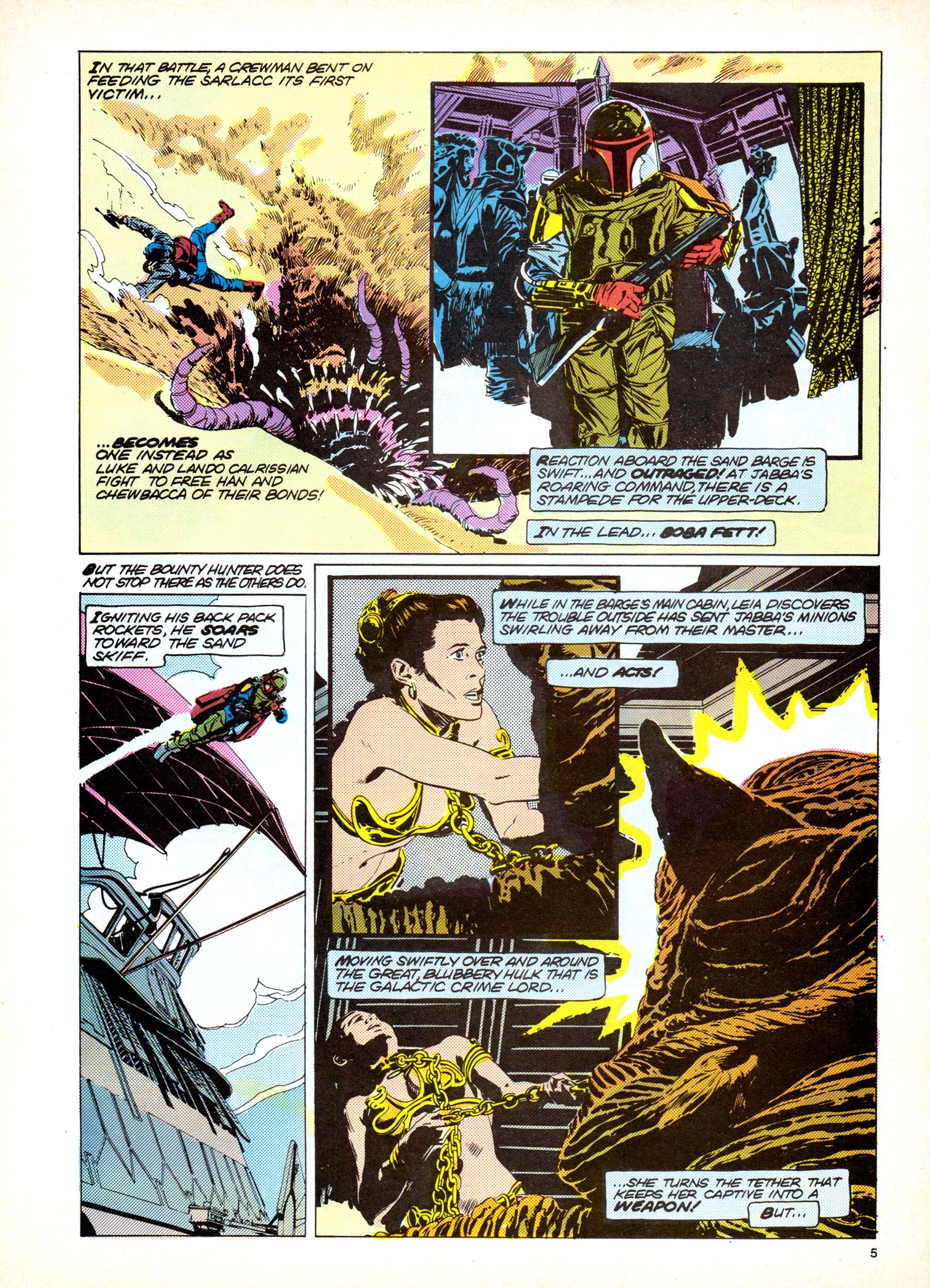 Read online Return of the Jedi comic -  Issue #151 - 5