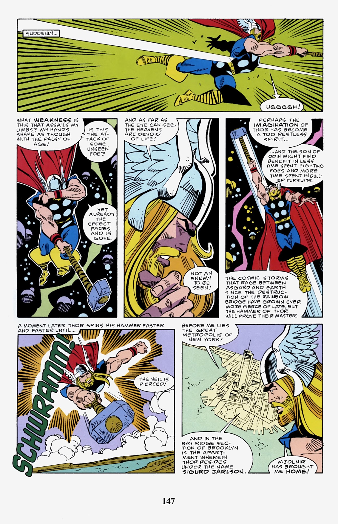 Read online Thor Visionaries: Walter Simonson comic -  Issue # TPB 4 - 148