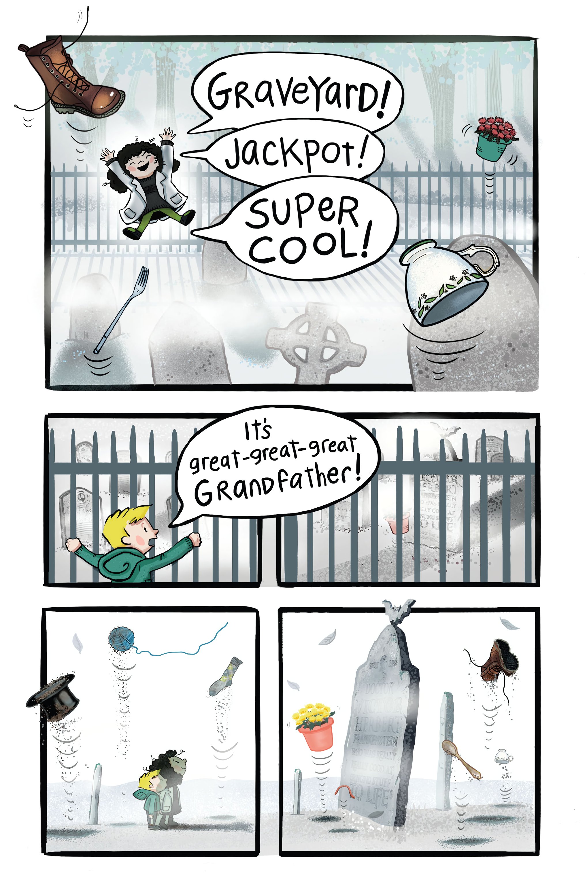 Read online Shelley Frankenstein!: CowPiggy comic -  Issue # TPB (Part 1) - 52