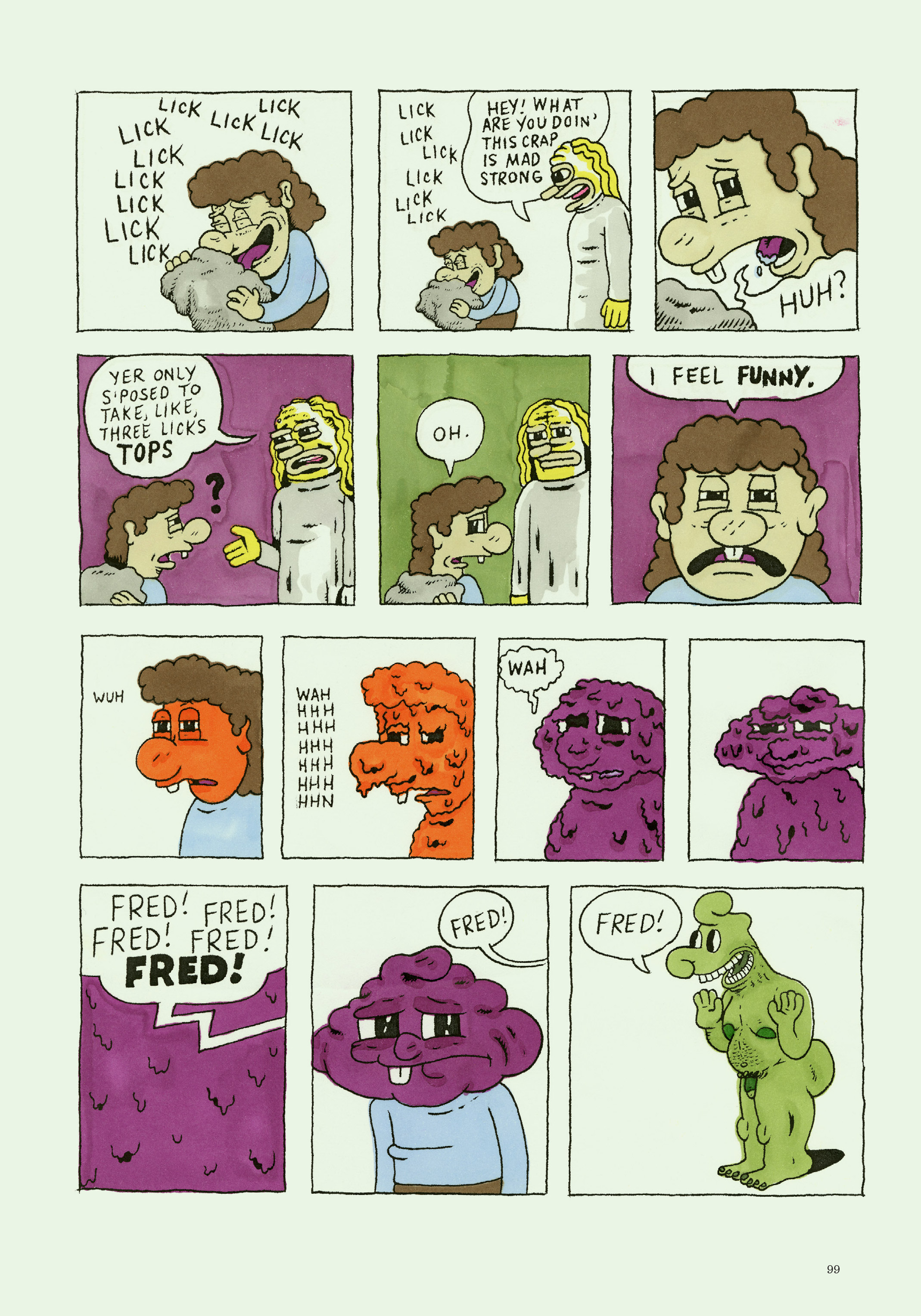 Read online Now: The New Comics Anthology comic -  Issue #7 - 99