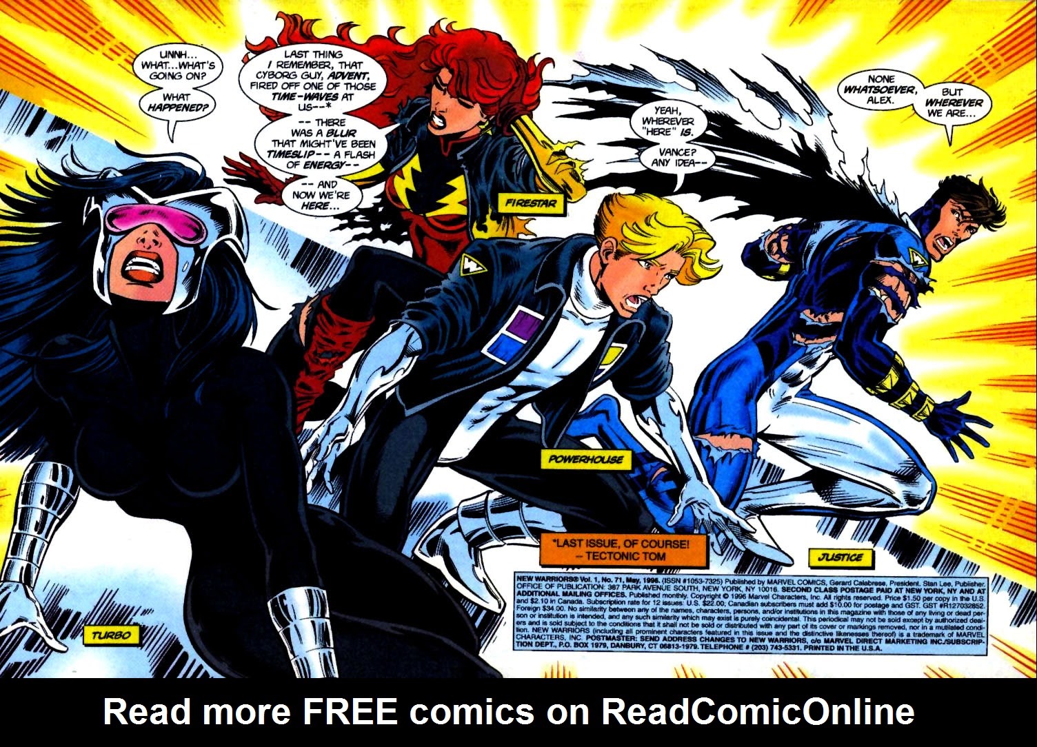 Read online The New Warriors comic -  Issue #71 - 2