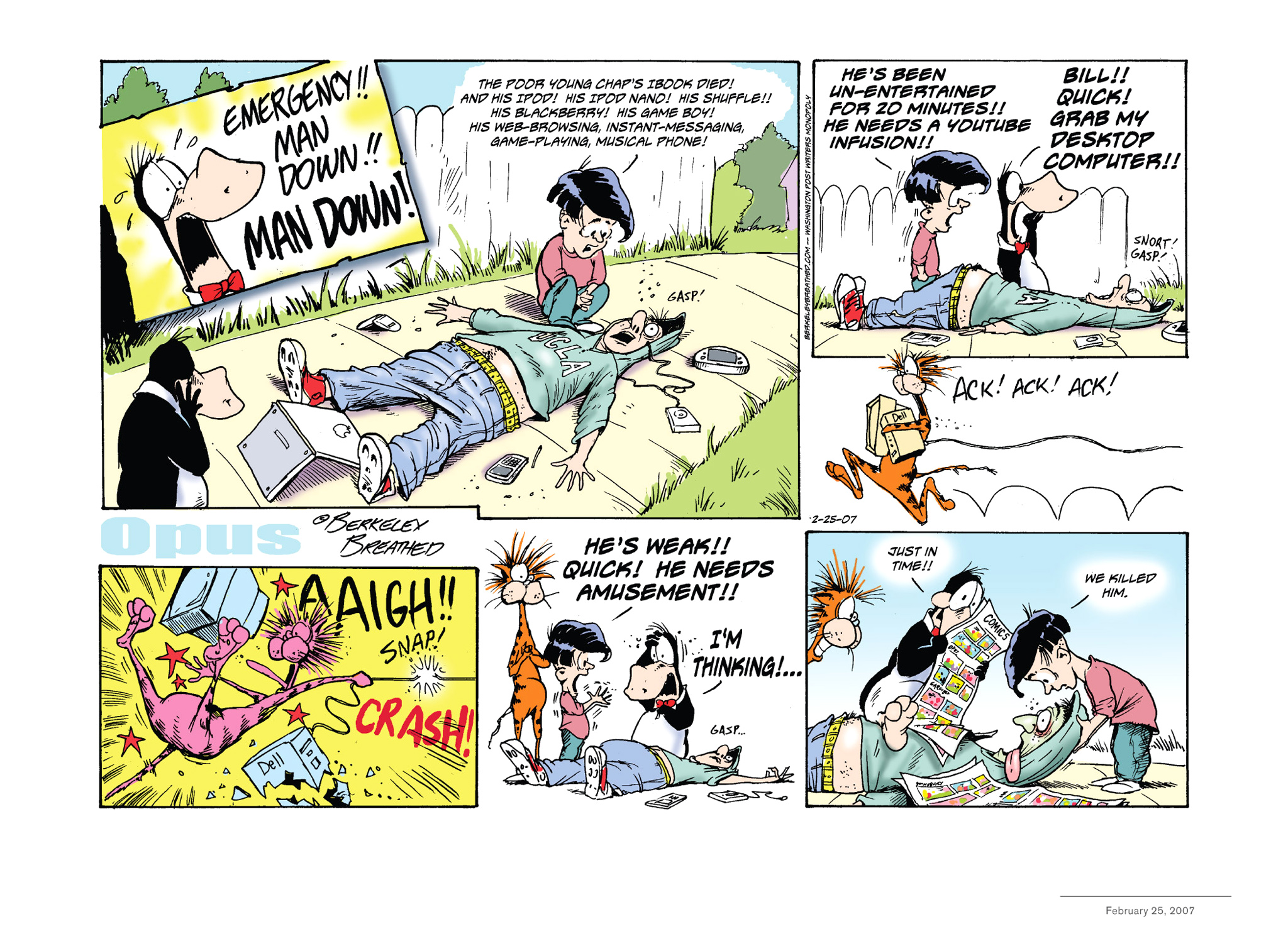 Read online Opus Complete Sunday Strips From 2003-2008 comic -  Issue # TPB (Part 2) - 77