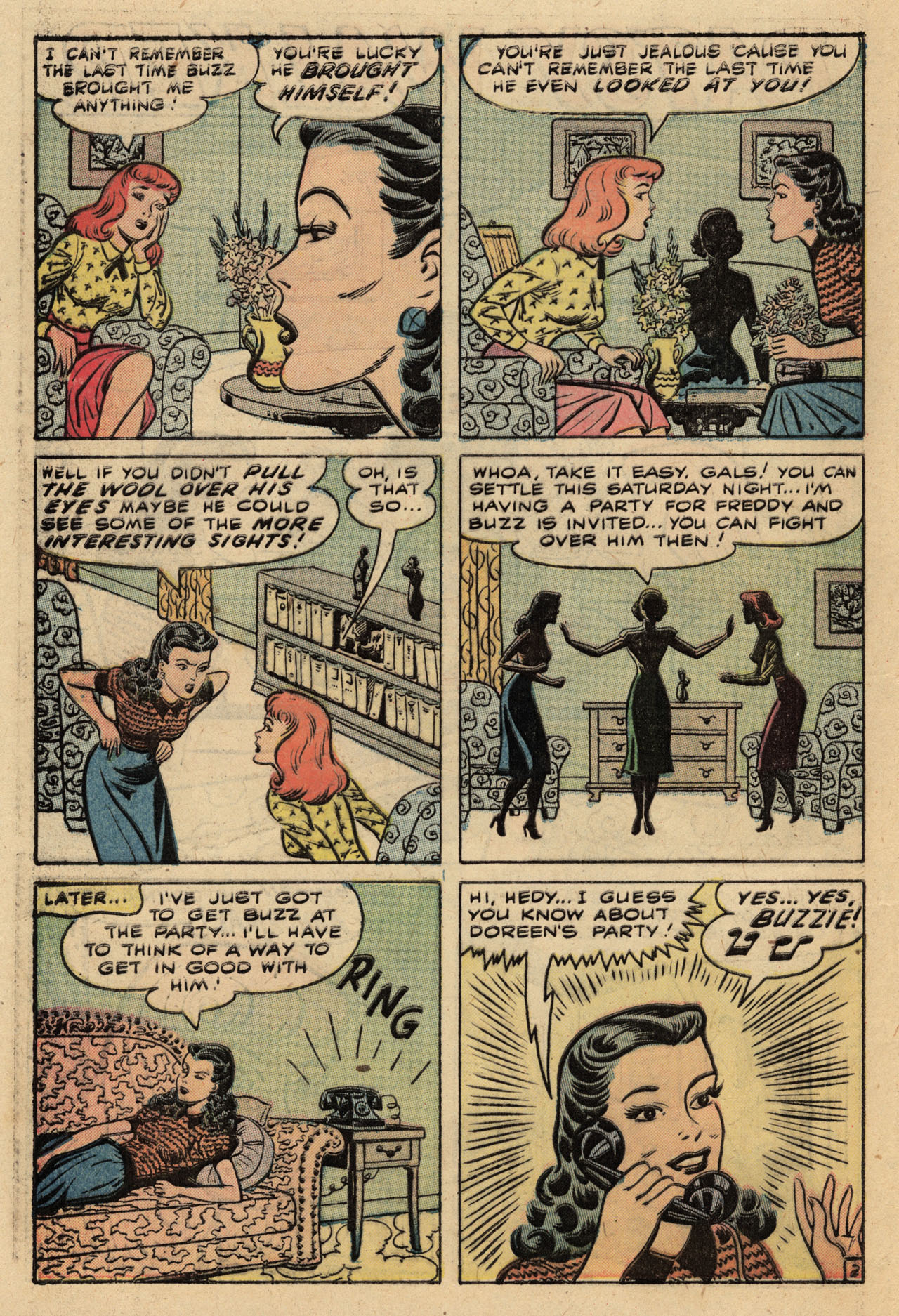 Read online Patsy Walker comic -  Issue #49 - 44