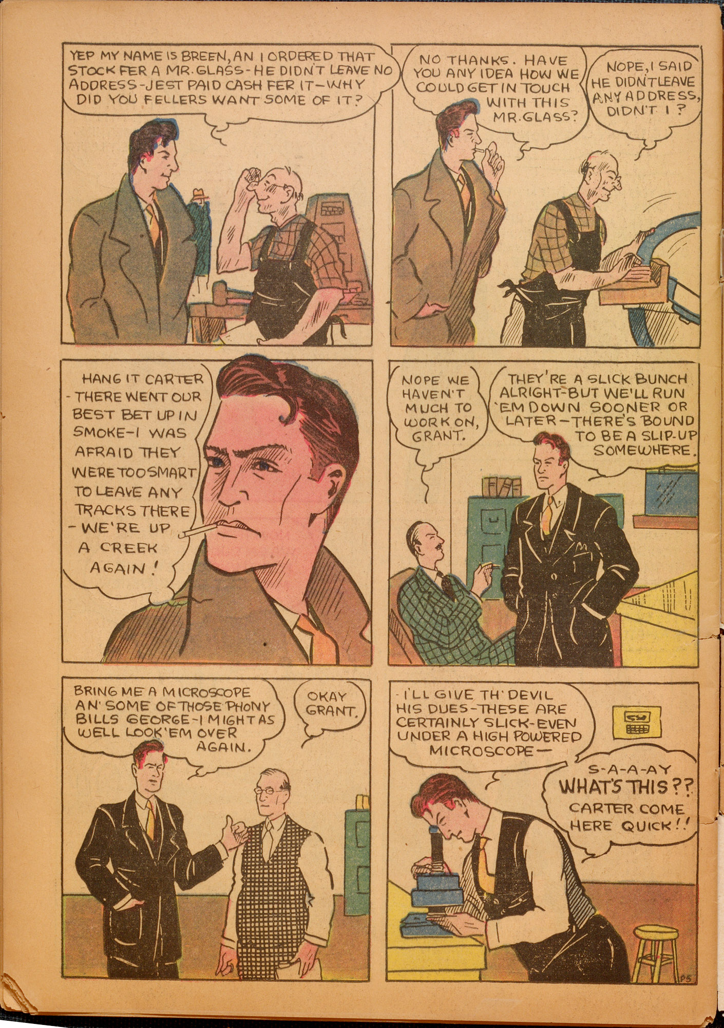 Read online Detective Picture Stories comic -  Issue #3 - 20