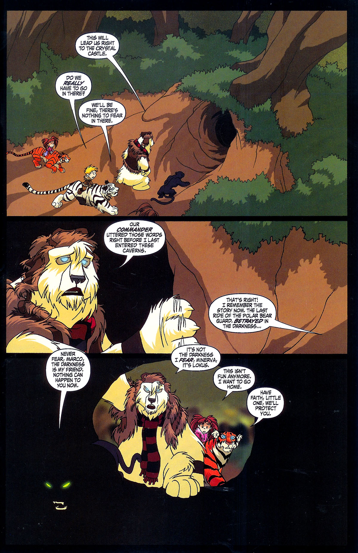 Read online Lions, Tigers and Bears (2006) comic -  Issue #2 - 22
