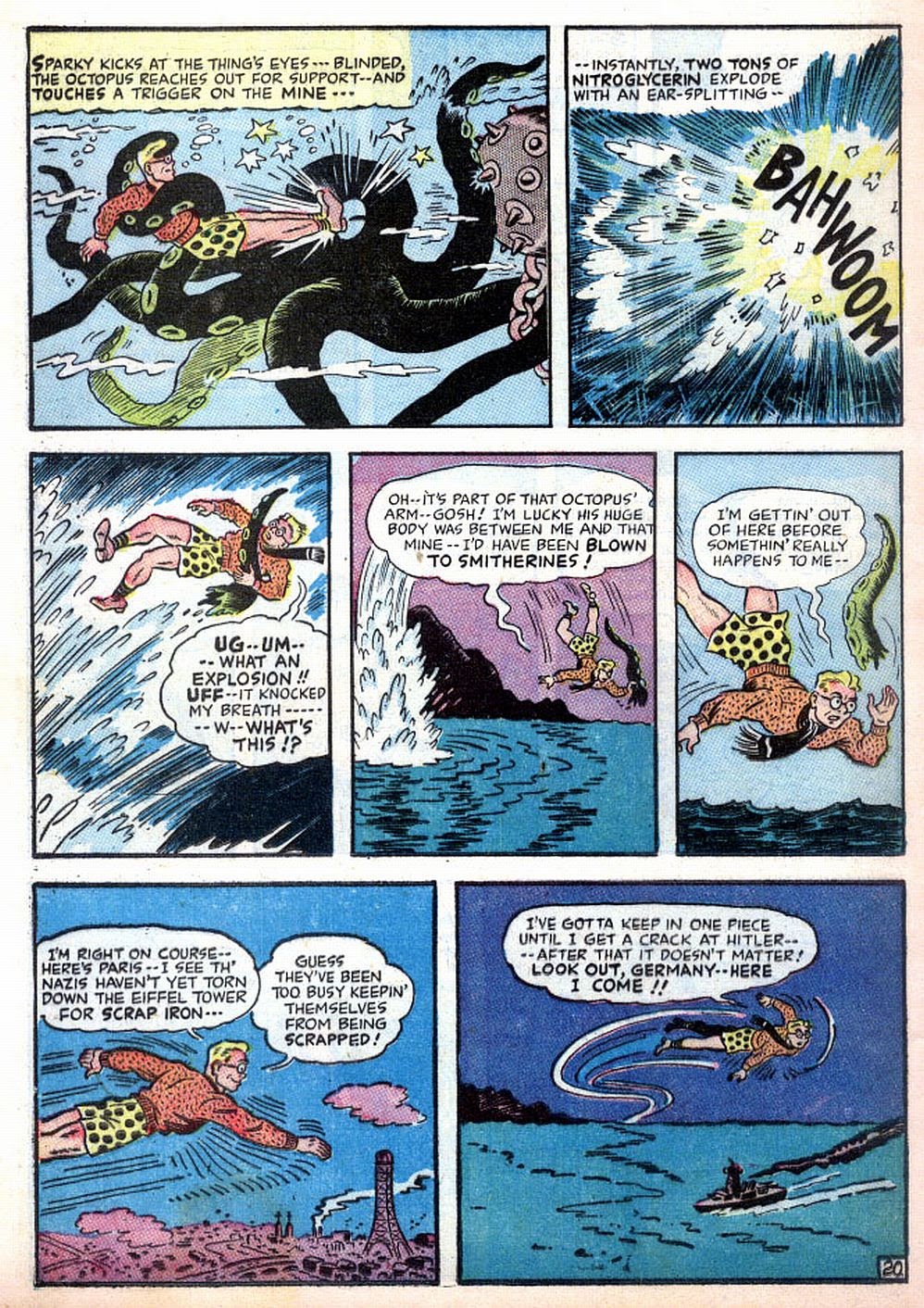 Read online Sparky Watts comic -  Issue #1 - 22