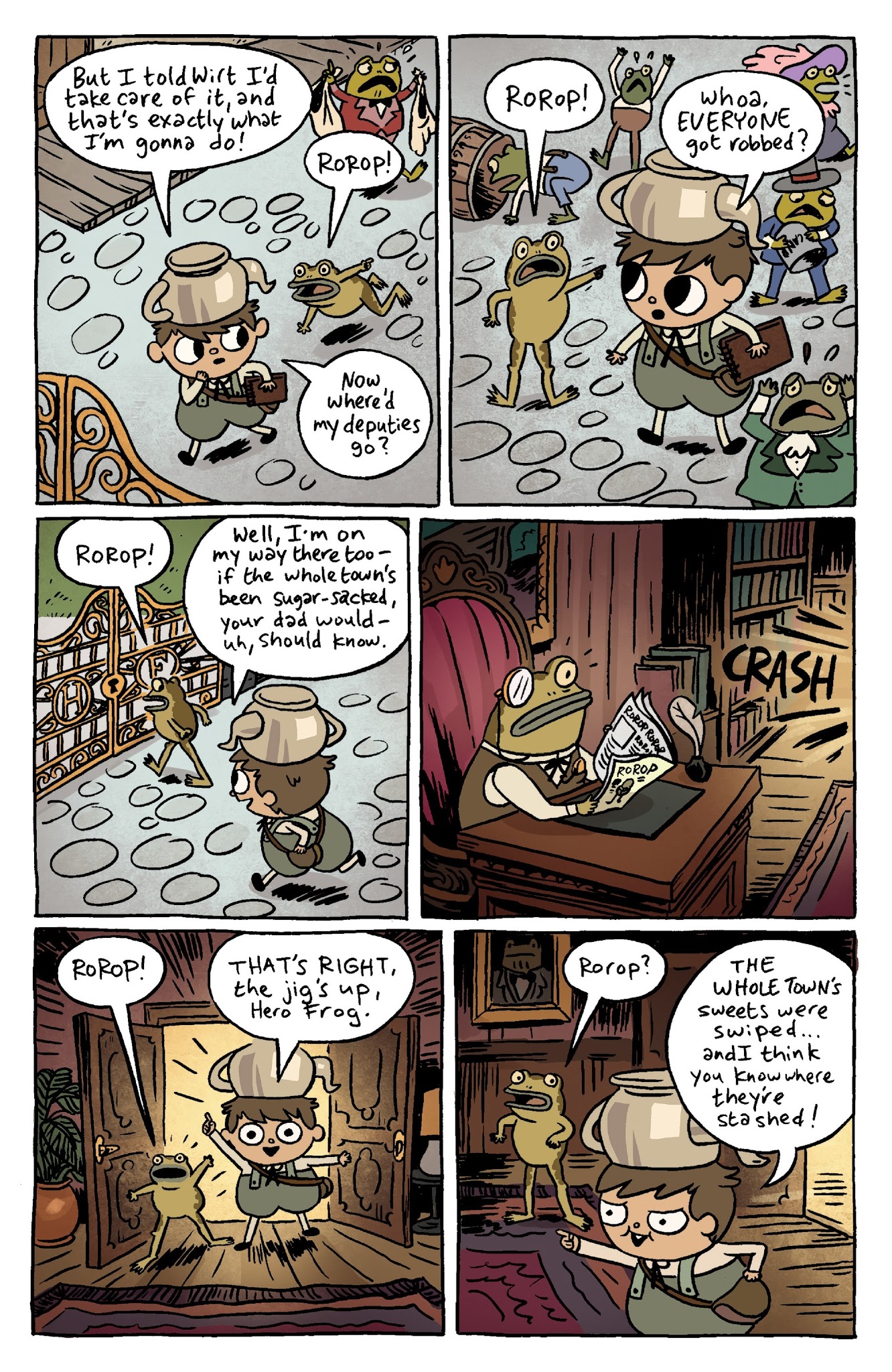 Read online Over the Garden Wall (2016) comic -  Issue #16 - 4