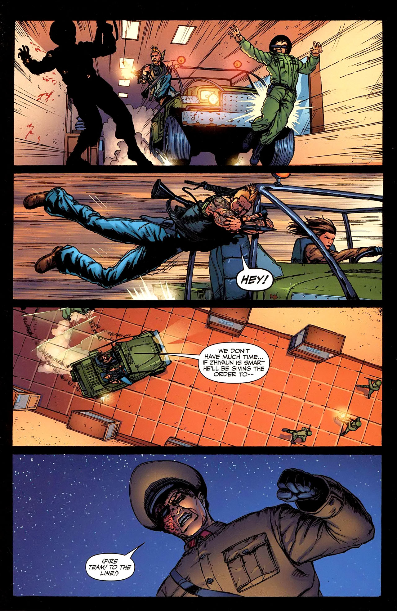 Read online Mercenaries comic -  Issue #3 - 14