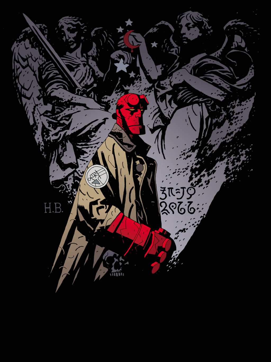 Read online The Art of Hellboy comic -  Issue # TPB - 126