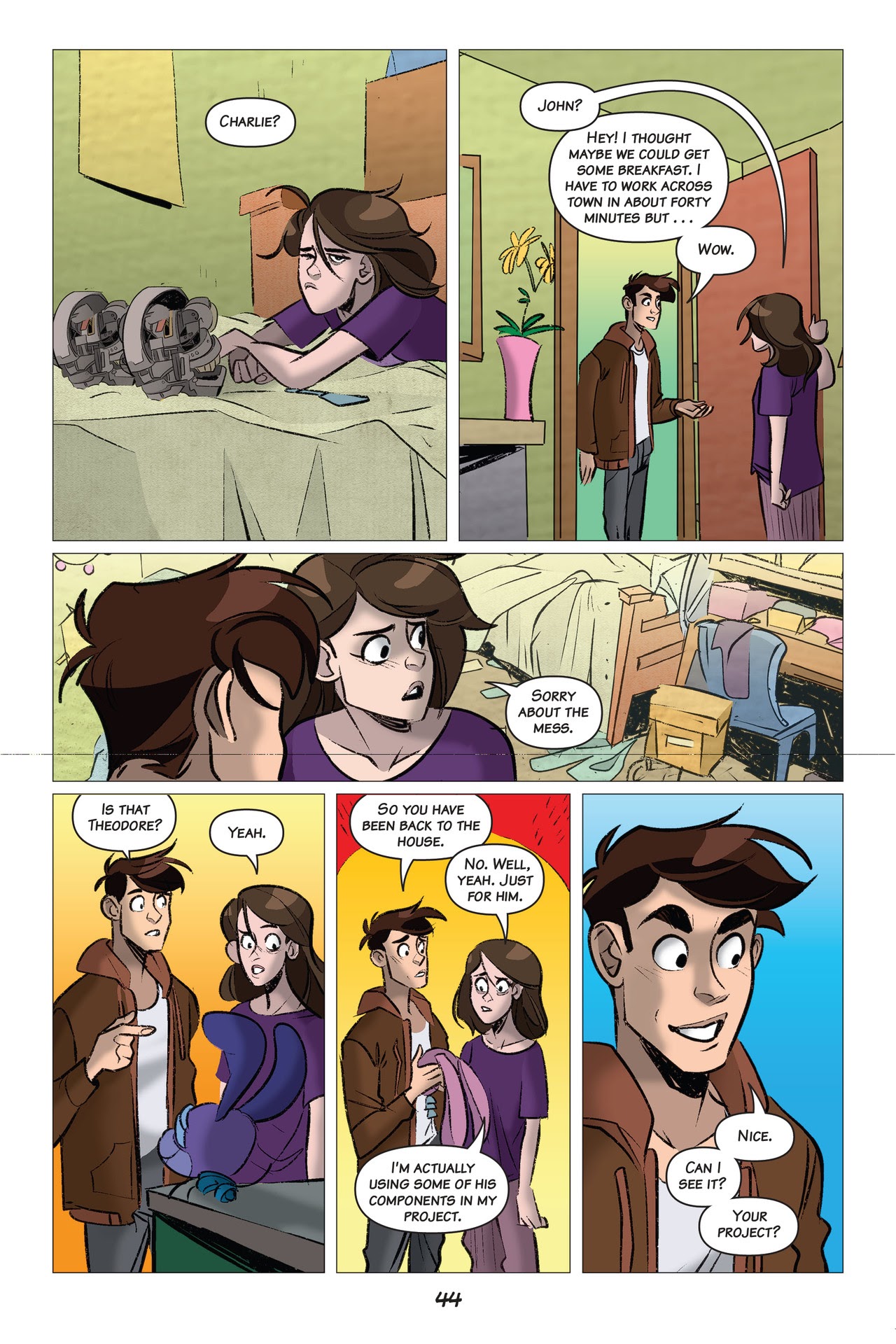Read online Five Nights At Freddy's comic -  Issue # The Twisted Ones (Part 1) - 45