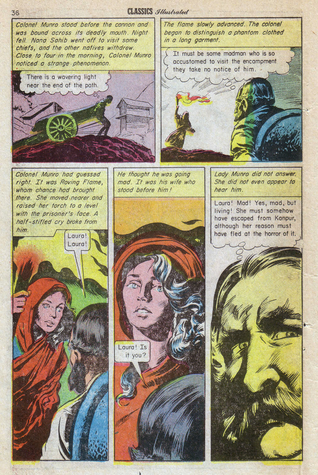 Read online Classics Illustrated comic -  Issue #166 - 38