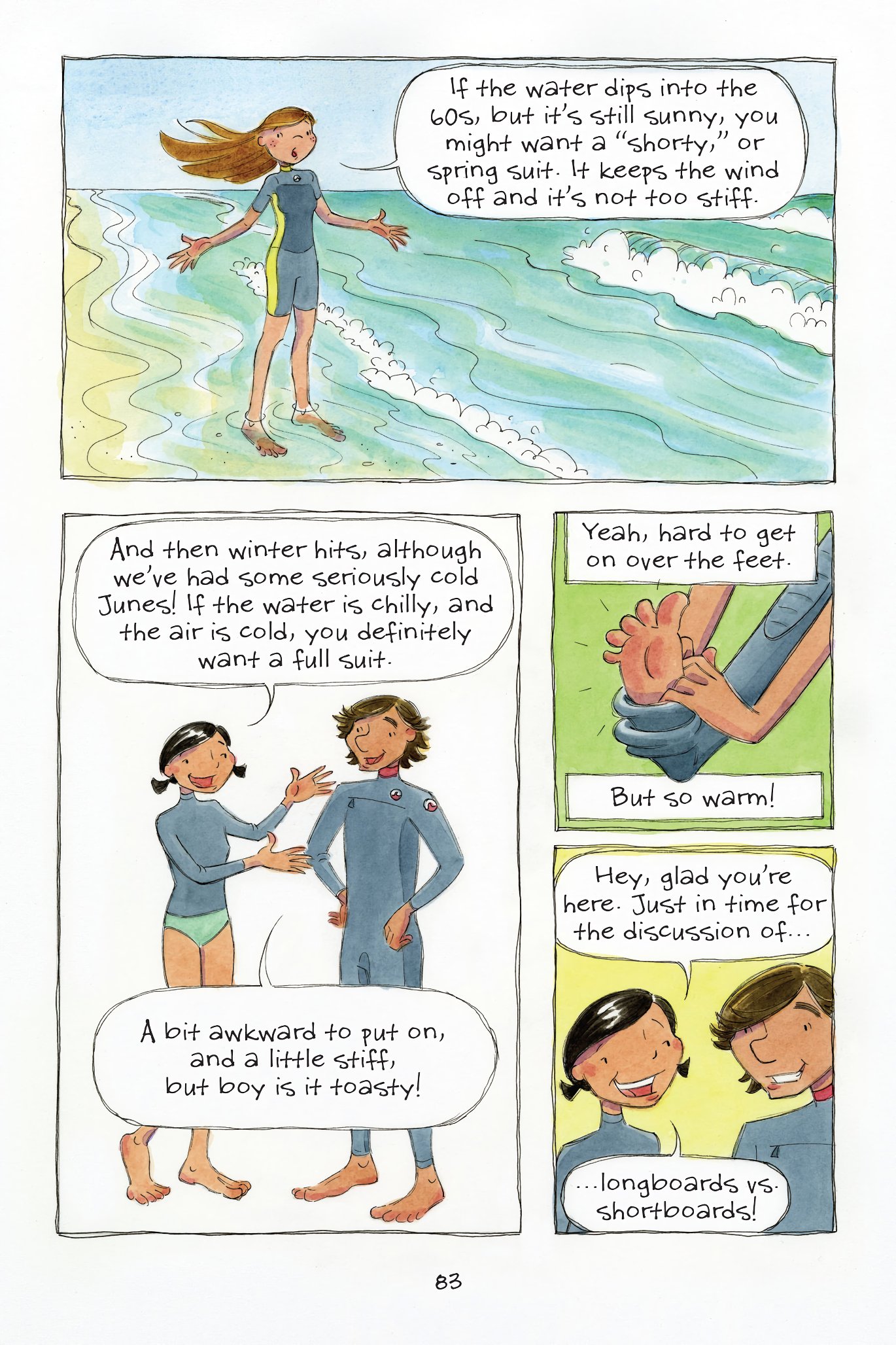 Read online The Science of Surfing: A Surfside Girls Guide to the Ocean comic -  Issue # TPB - 83
