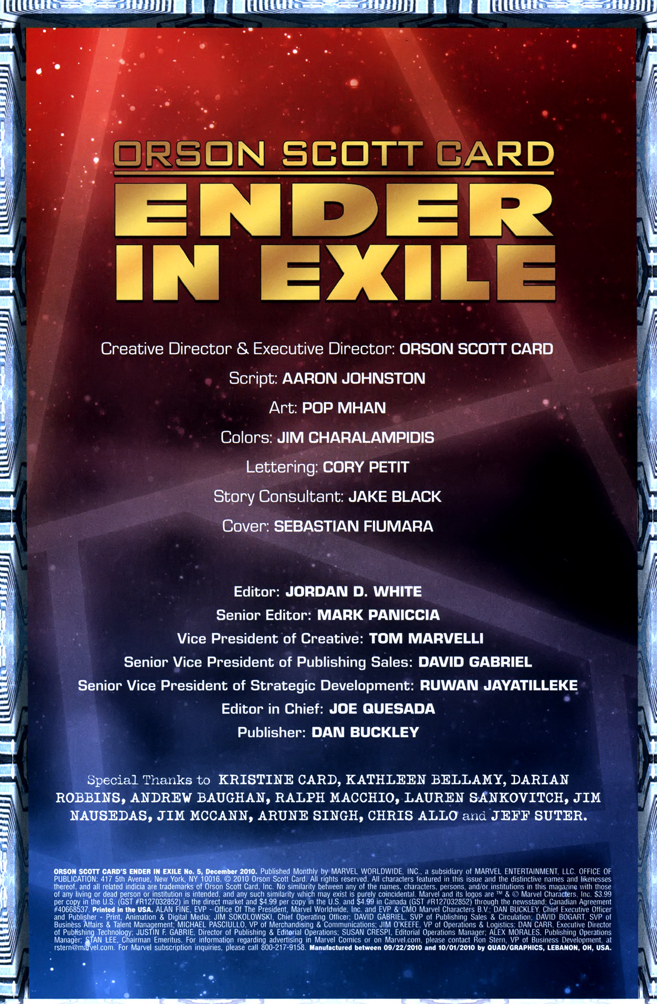 Read online Ender in Exile comic -  Issue #5 - 2