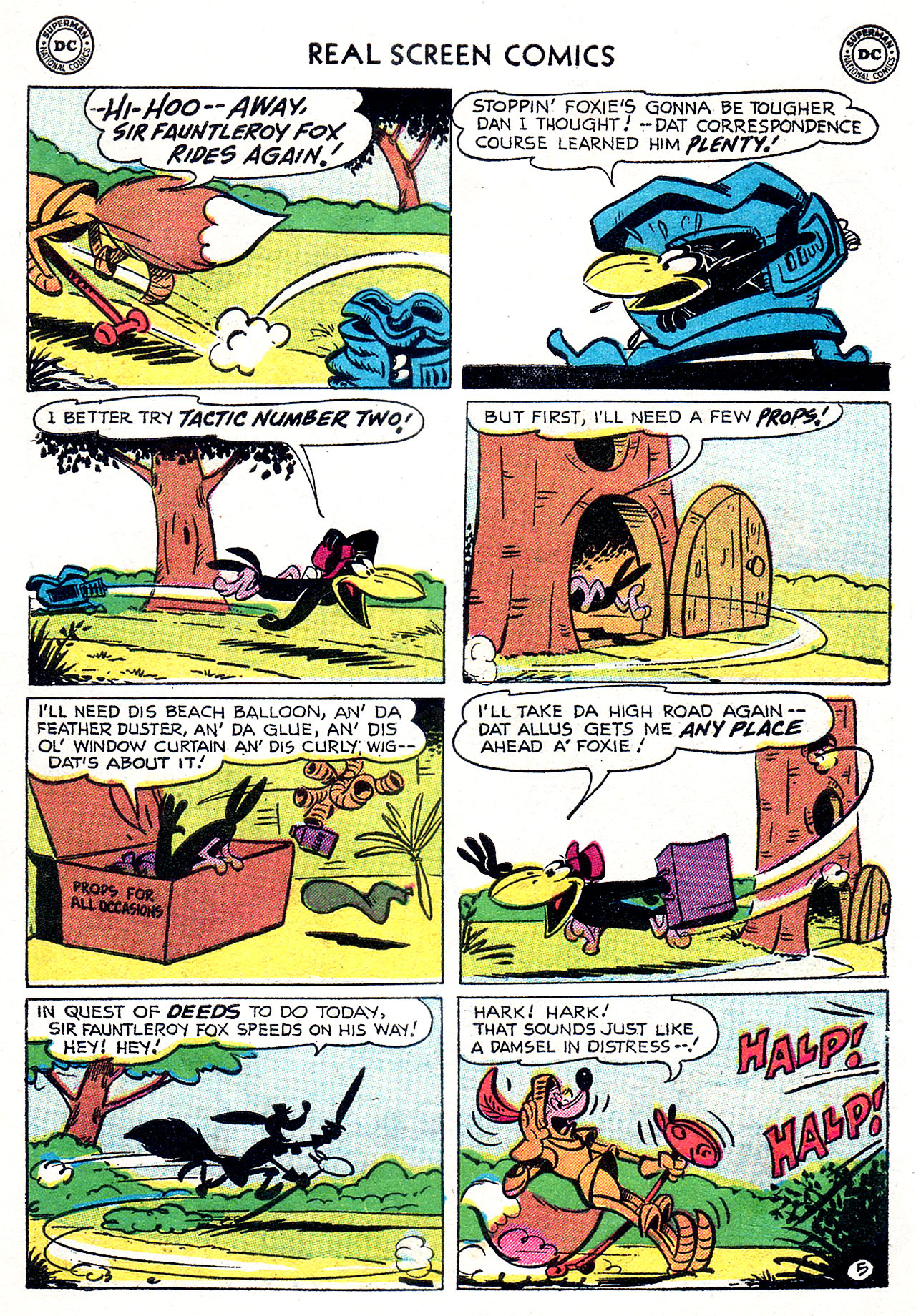 Read online Real Screen Comics comic -  Issue #102 - 31