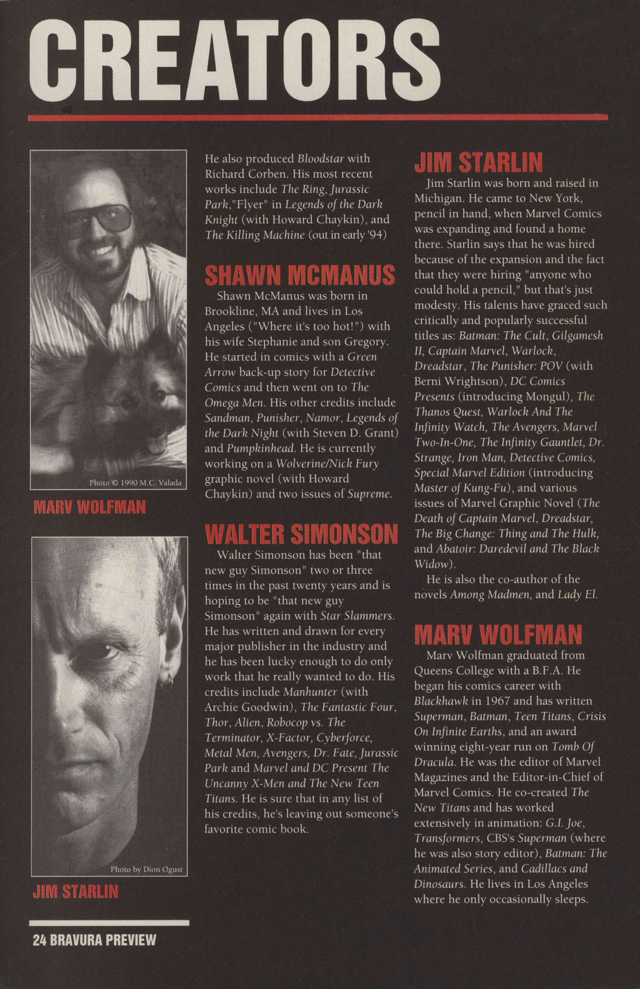 Read online Bravura comic -  Issue #1 - 17