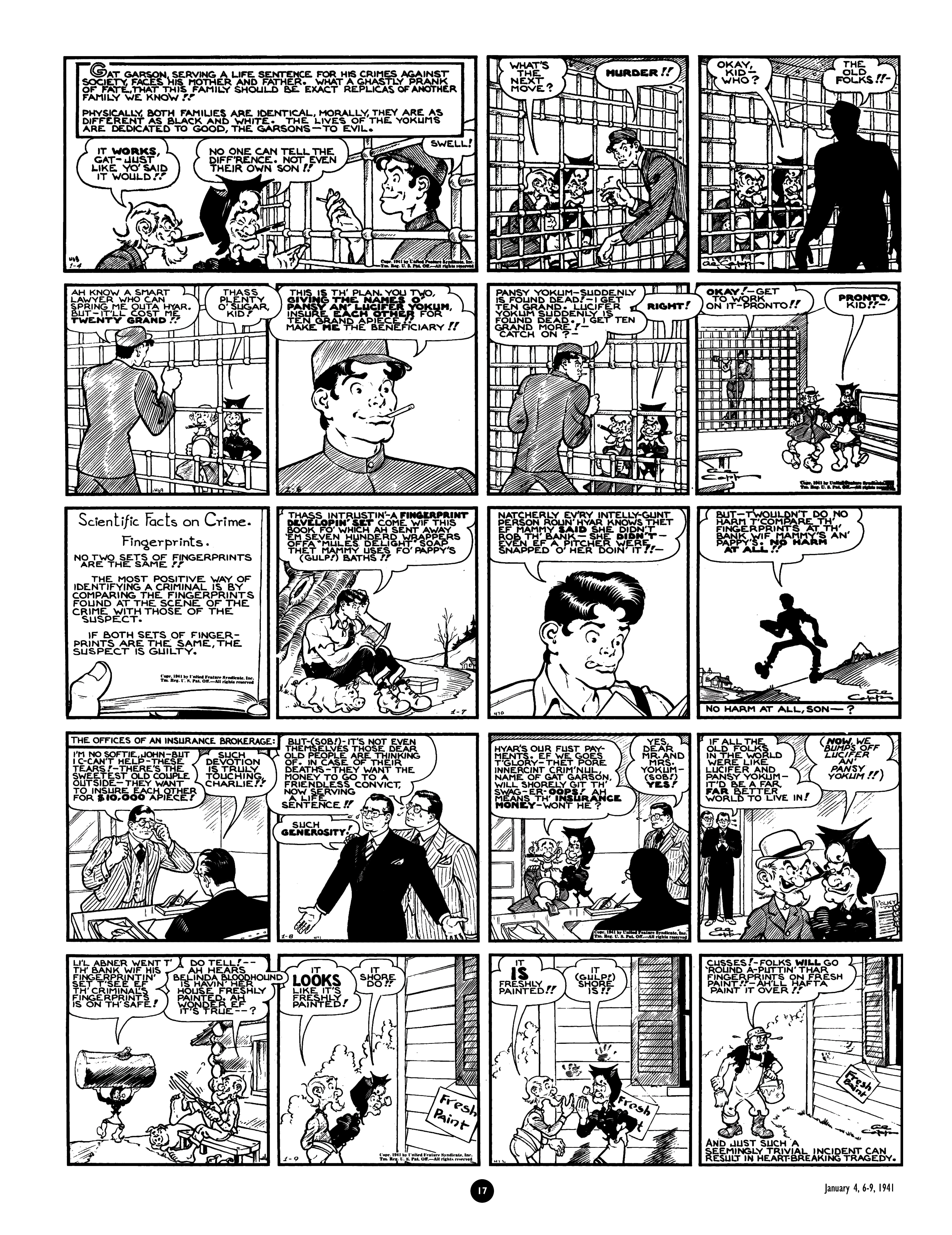 Read online Al Capp's Li'l Abner Complete Daily & Color Sunday Comics comic -  Issue # TPB 4 (Part 1) - 18