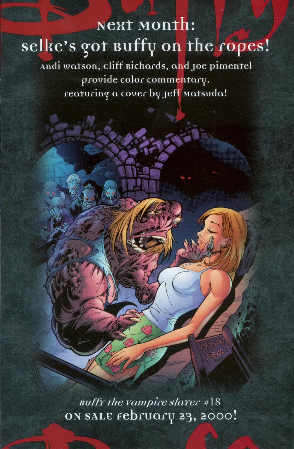 Read online Buffy the Vampire Slayer (1998) comic -  Issue #17 - 27