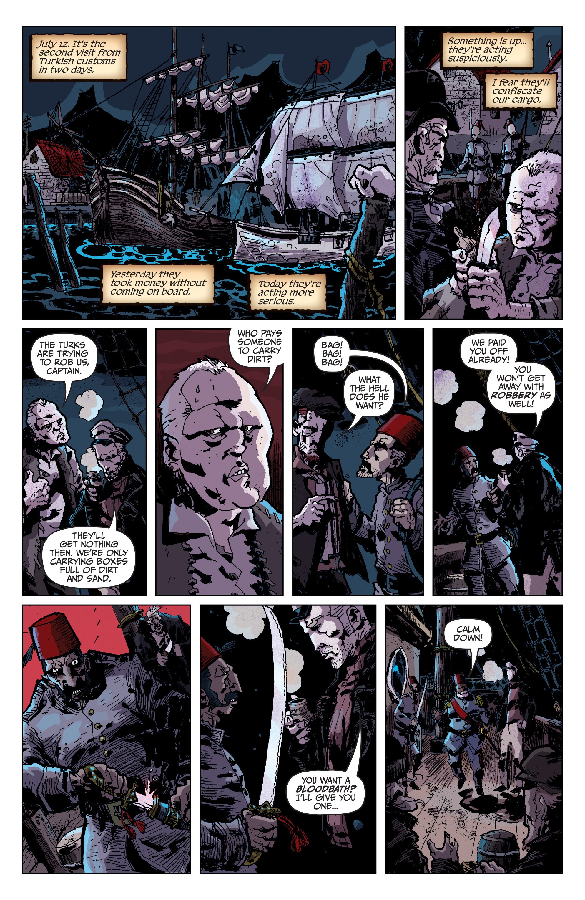 Read online Forty Coffins comic -  Issue # Full - 14