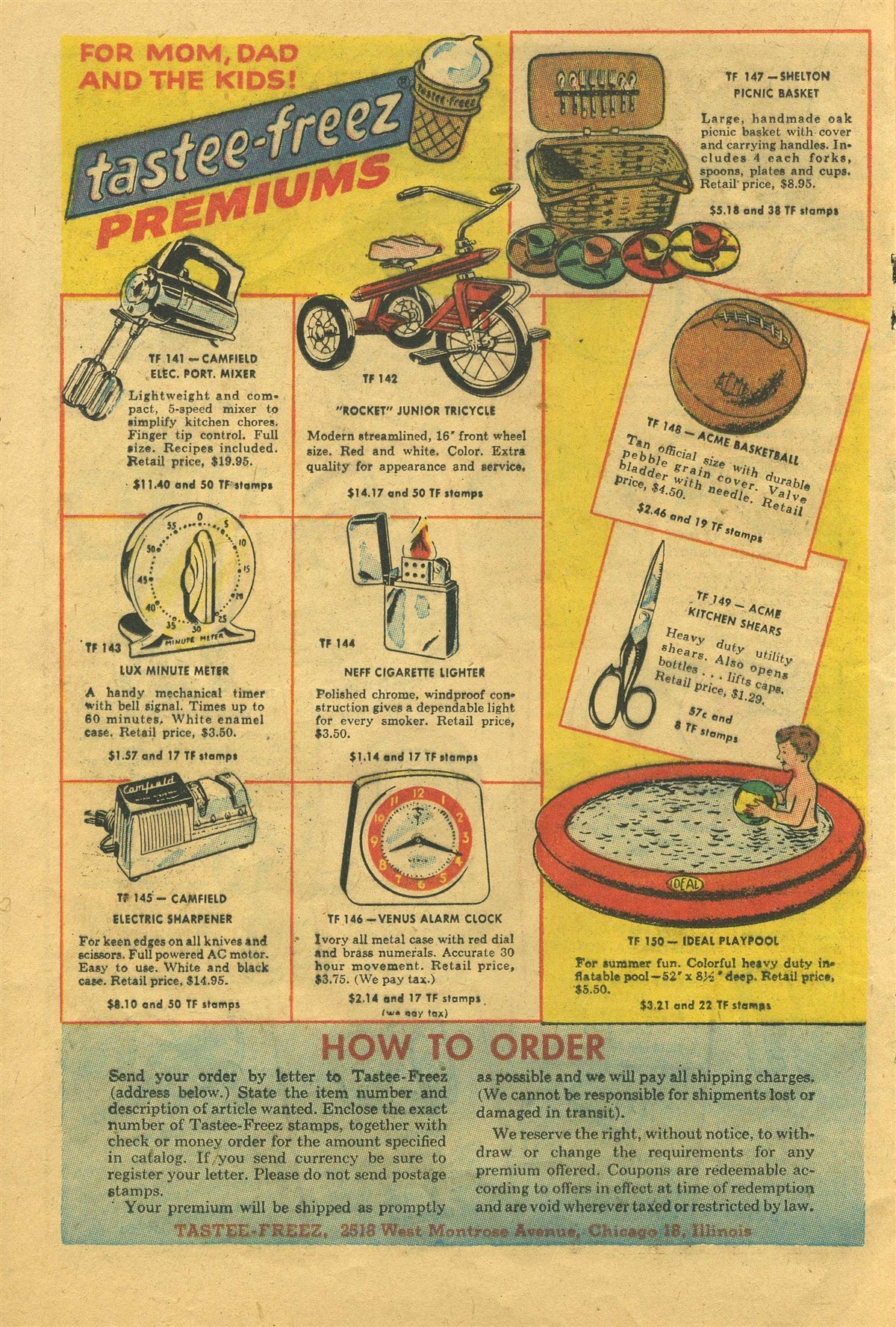 Read online Tastee-Freez Comics comic -  Issue #4 - 19