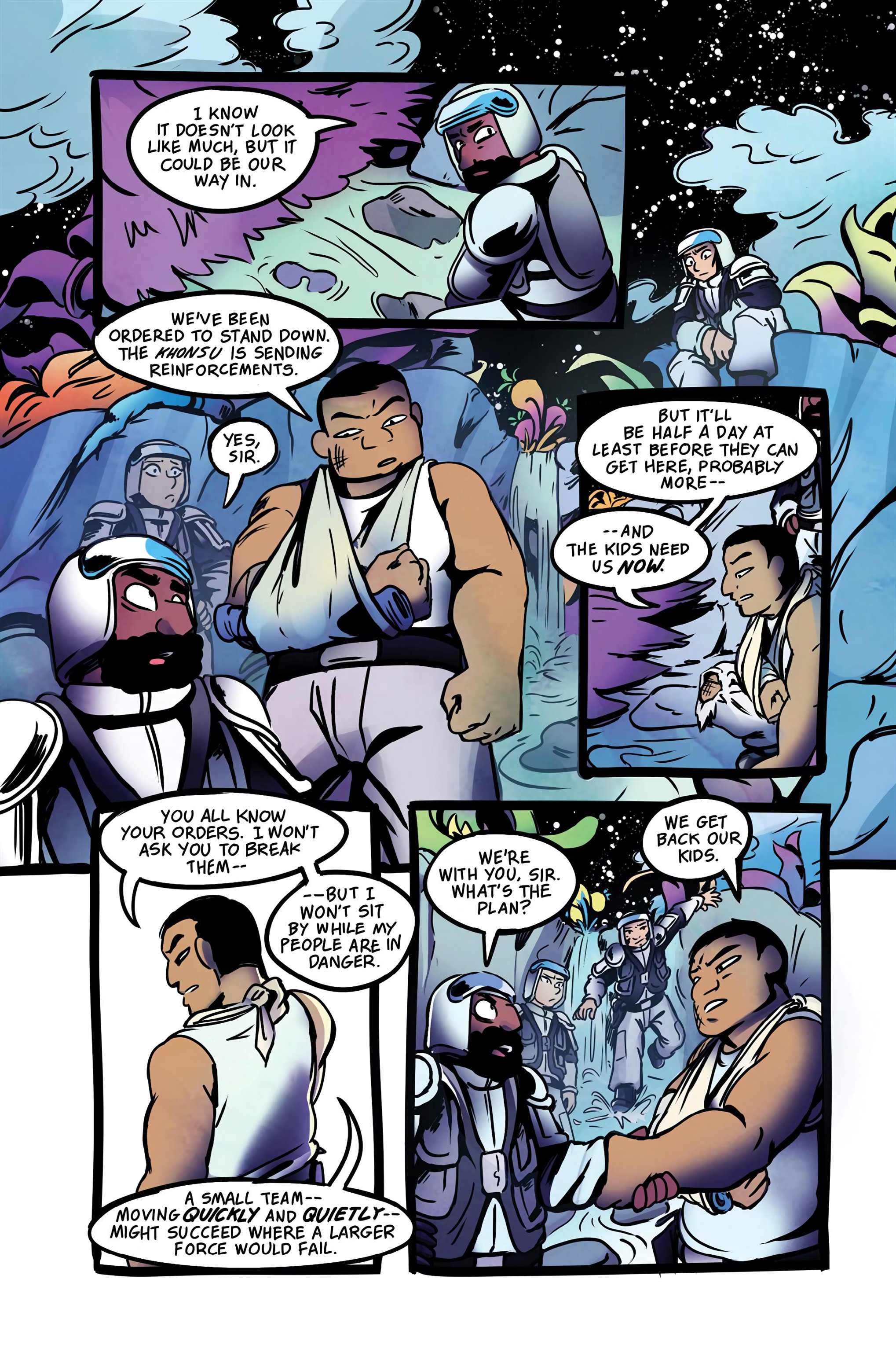 Read online Cosmic Cadets: Contact! comic -  Issue # TPB (Part 2) - 13
