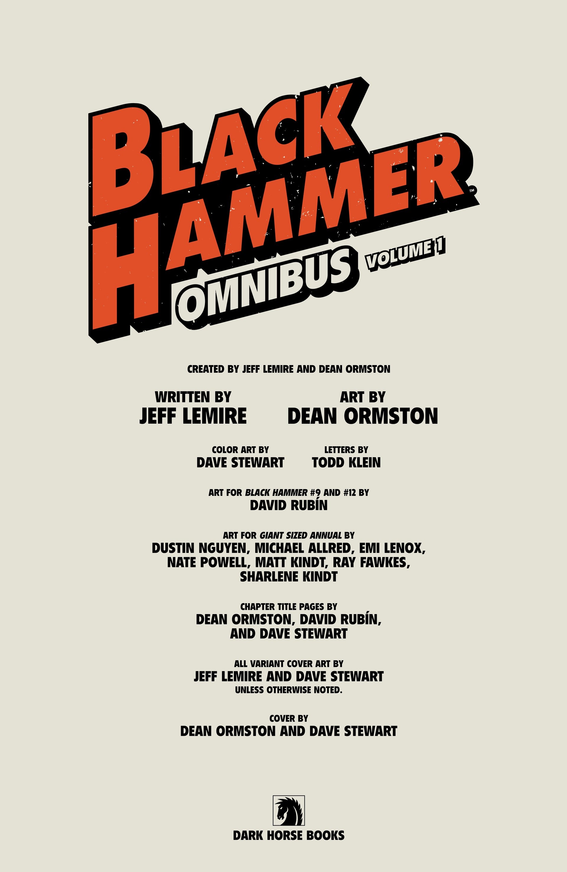 Read online Black Hammer Omnibus comic -  Issue # TPB 1 (Part 1) - 5