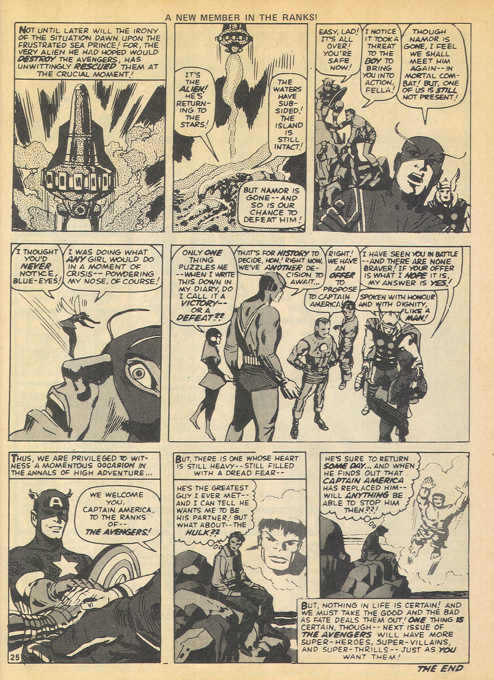 Read online The Avengers (1973) comic -  Issue #1 - 25