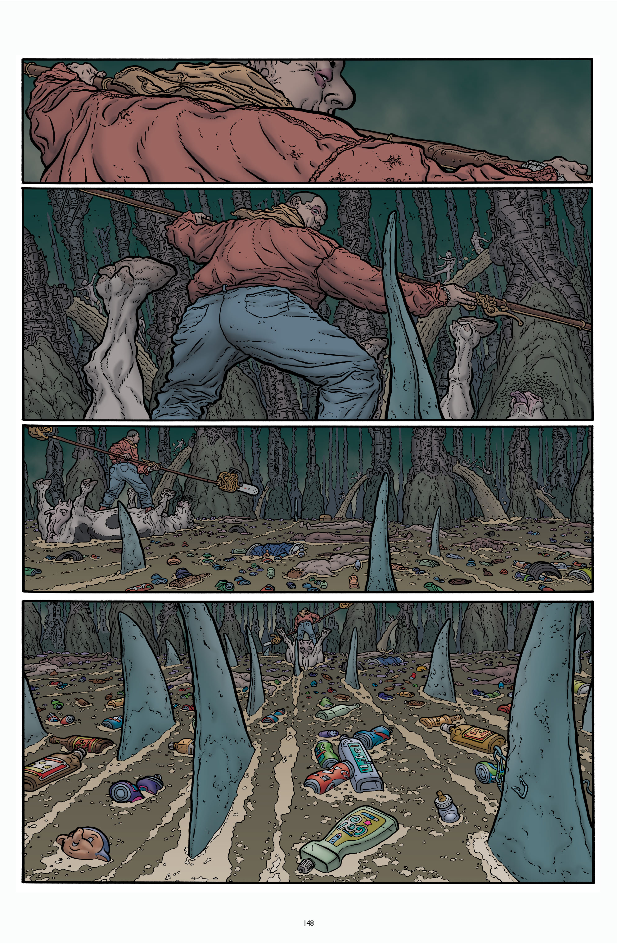 Read online Shaolin Cowboy comic -  Issue # _Start Trek (Part 2) - 16