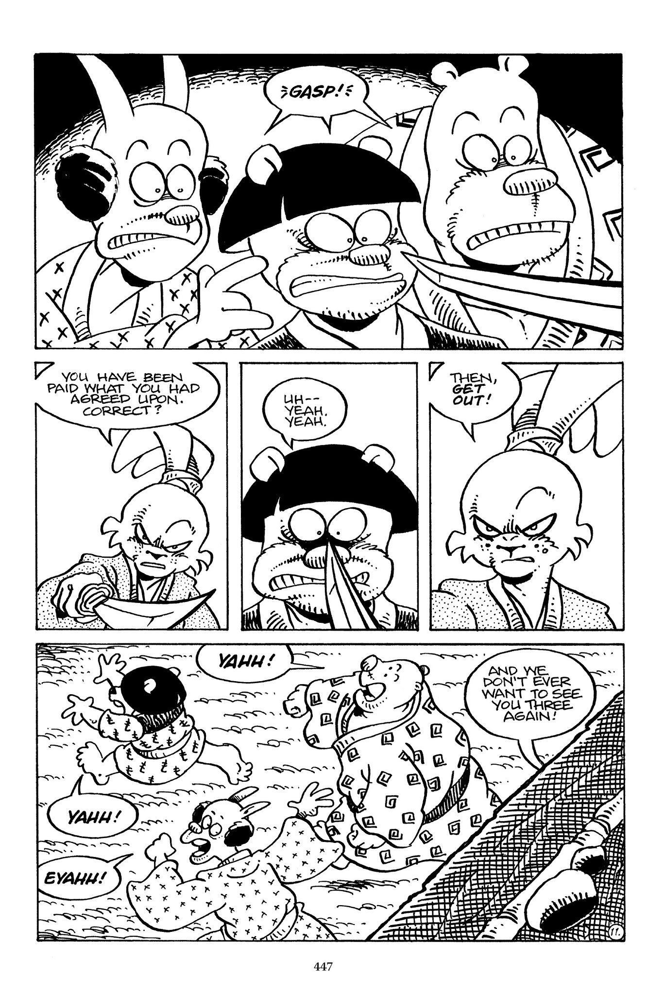 Read online The Usagi Yojimbo Saga comic -  Issue # TPB 7 - 439