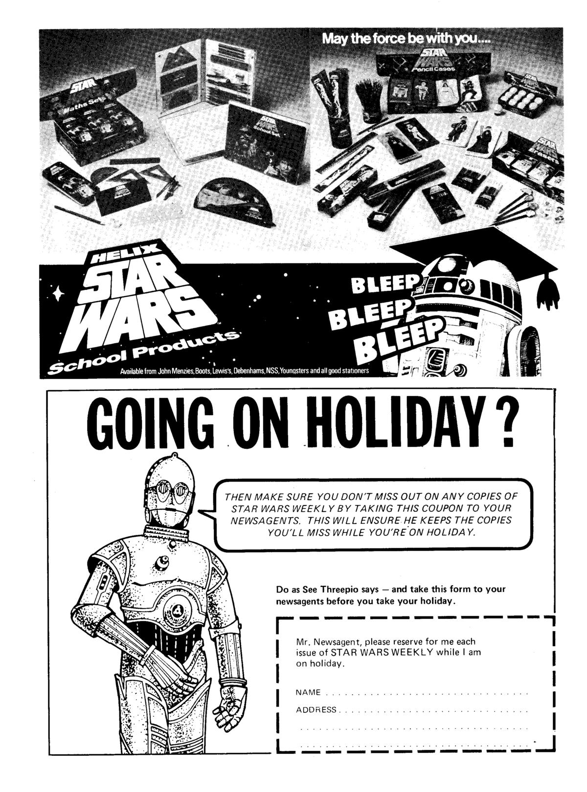 Read online Star Wars Weekly comic -  Issue #27 - 15