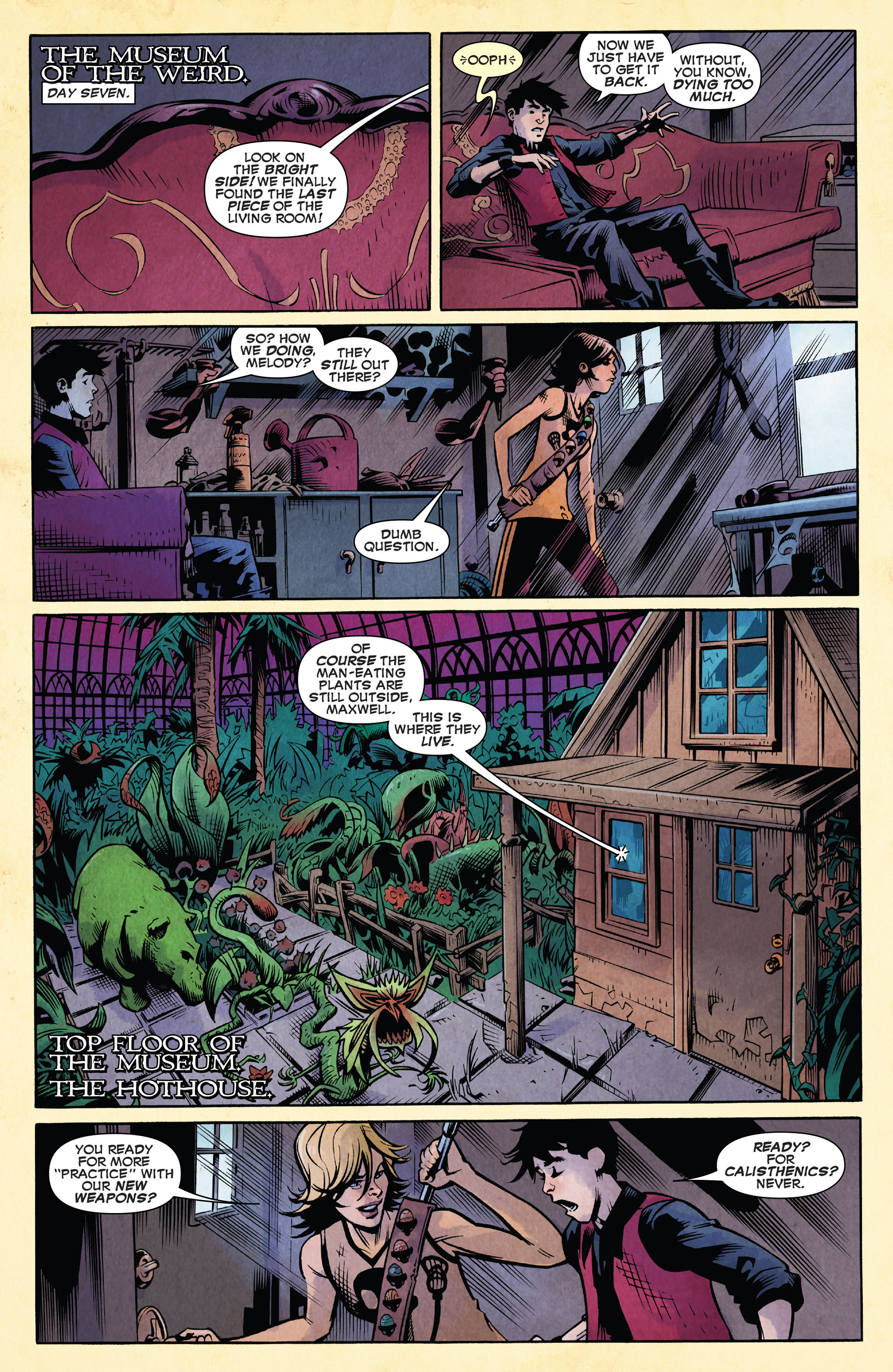 Read online Disney Kingdoms: Seekers of the Weird comic -  Issue #4 - 3