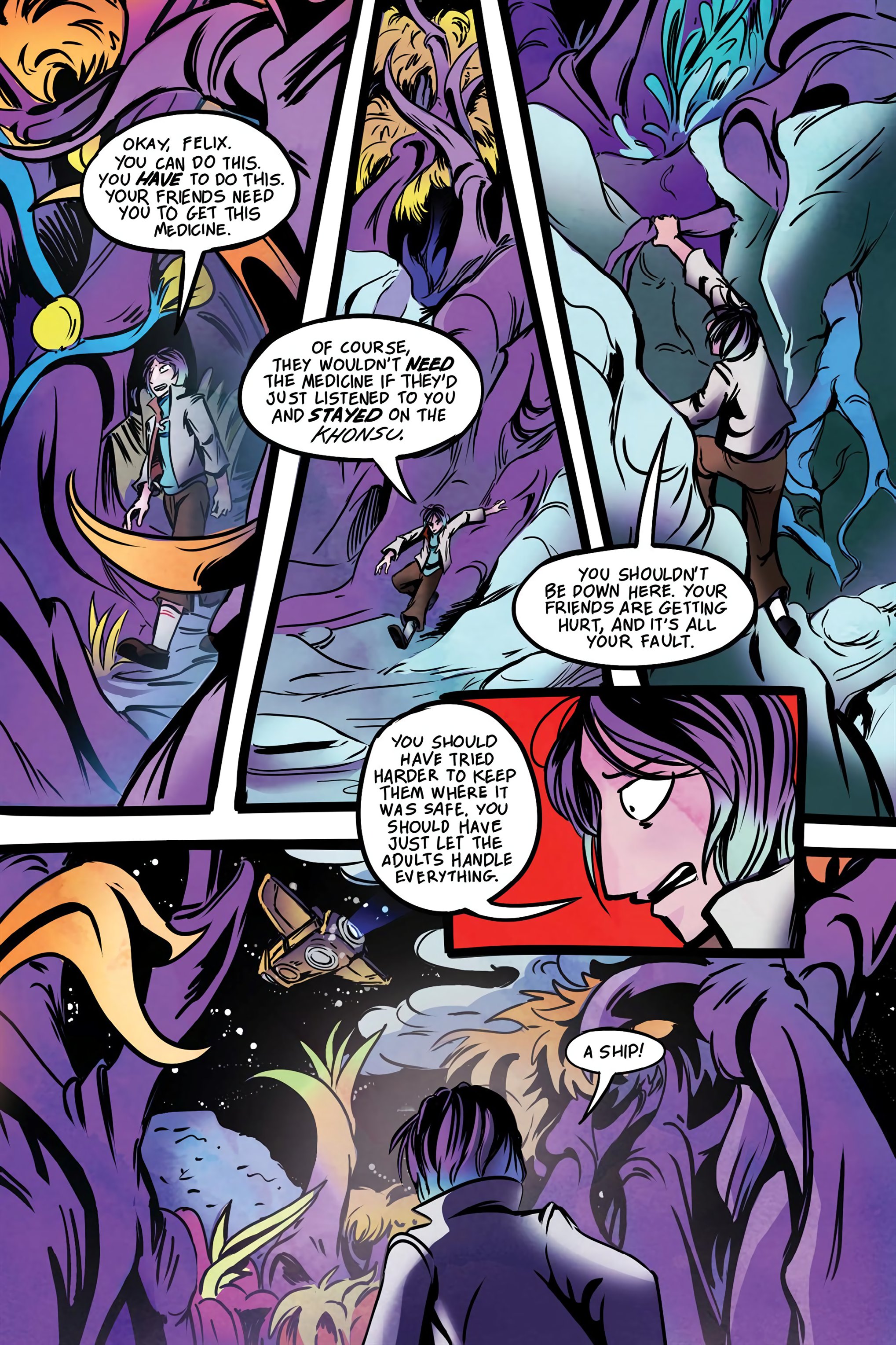Read online Cosmic Cadets: Contact! comic -  Issue # TPB (Part 1) - 90