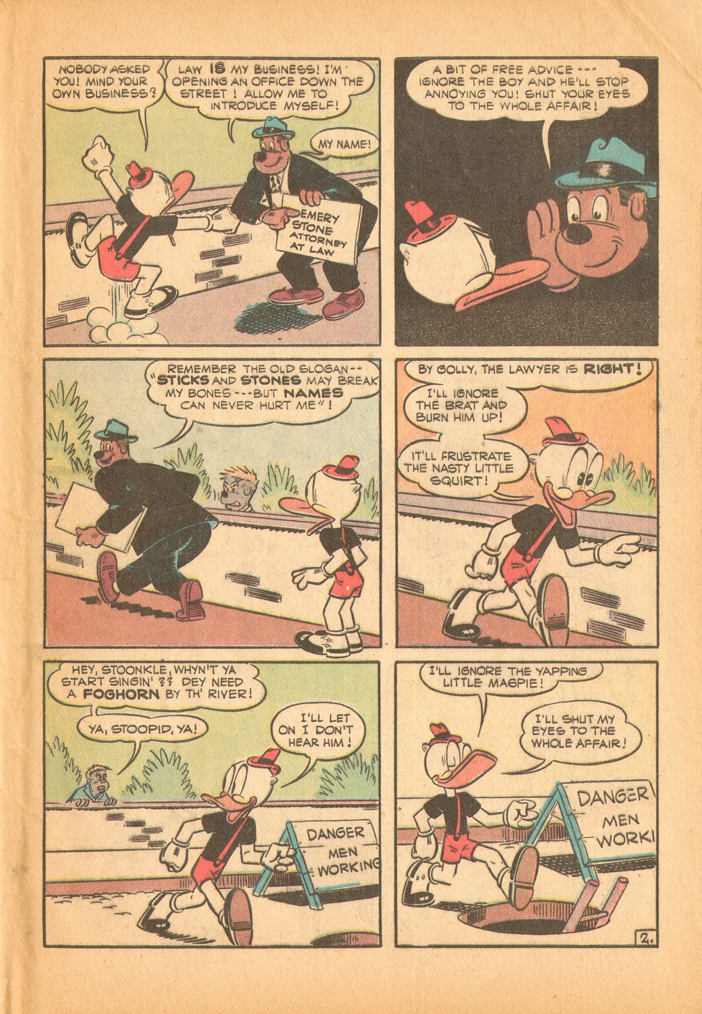 Read online Super Duck Comics comic -  Issue #33 - 43