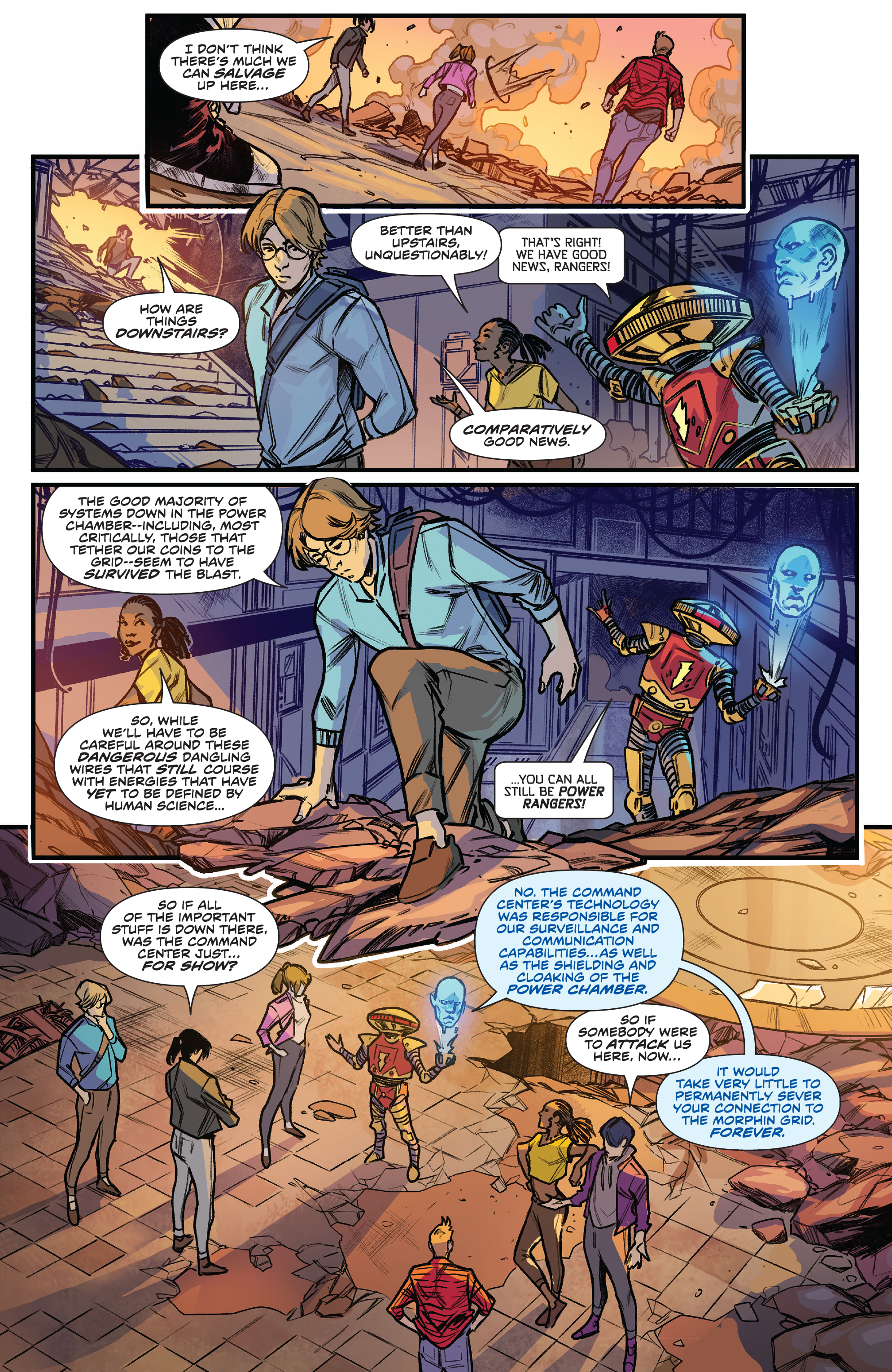 Read online Mighty Morphin comic -  Issue #17 - 4
