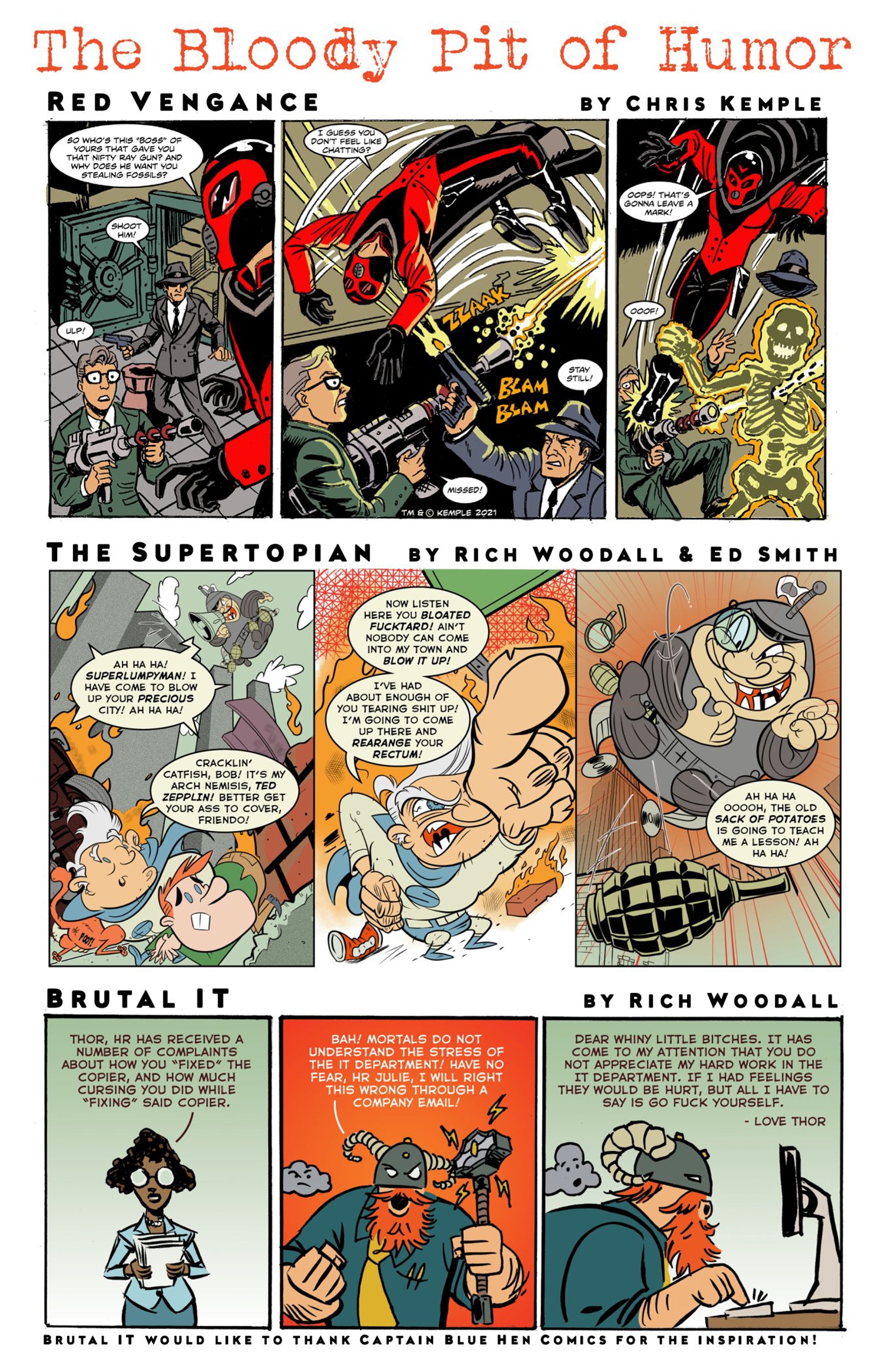 Read online Gods of Brutality comic -  Issue # TPB - 100