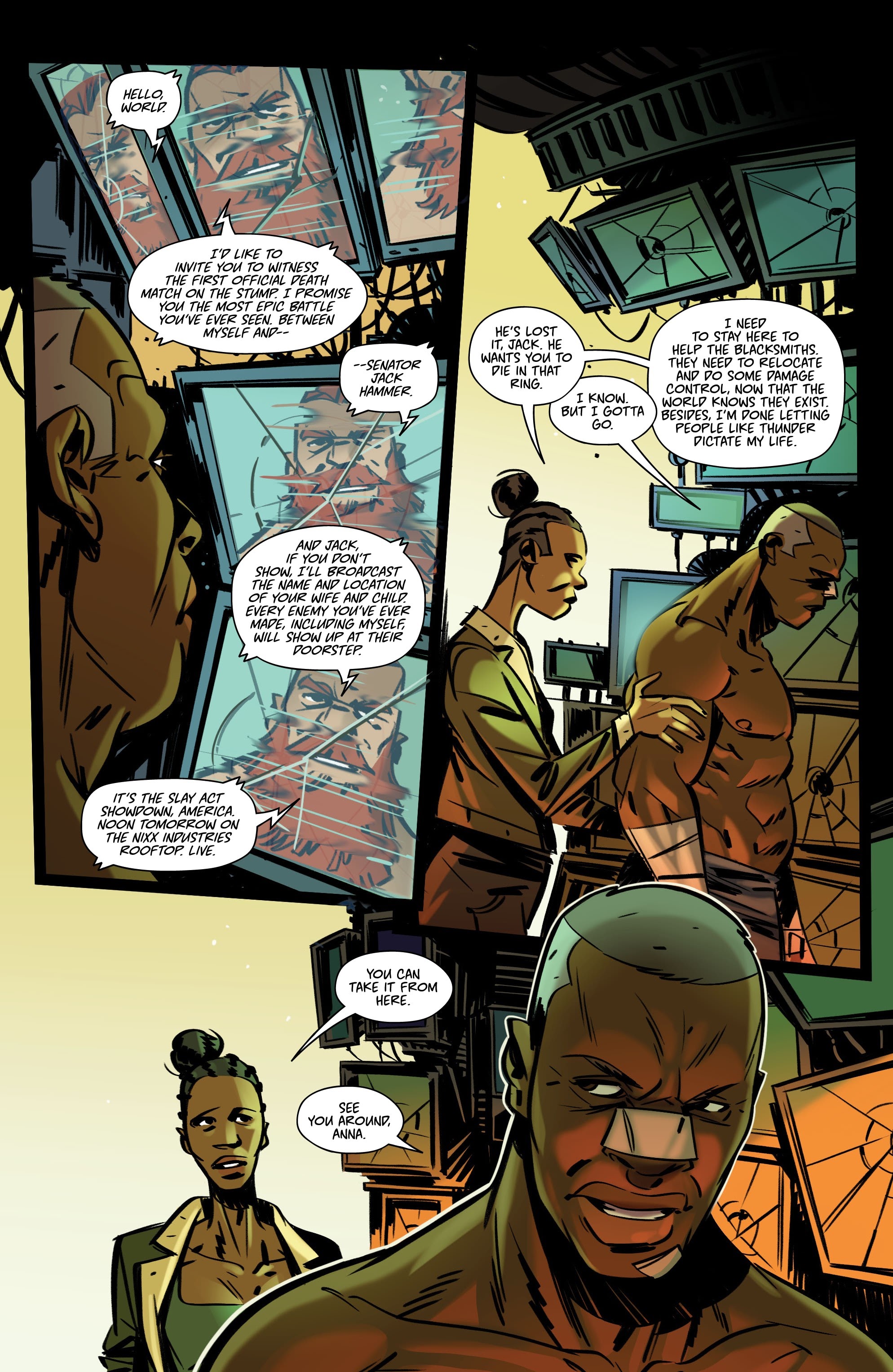 Read online On The Stump comic -  Issue #5 - 8