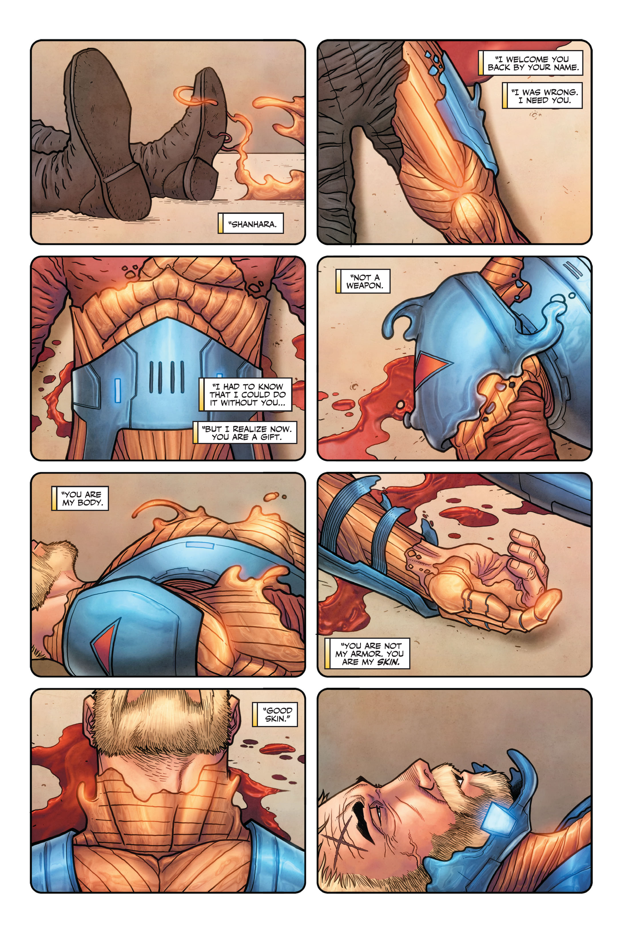 Read online X-O Manowar (2017) comic -  Issue # _Deluxe Edition Book 1 (Part 4) - 9