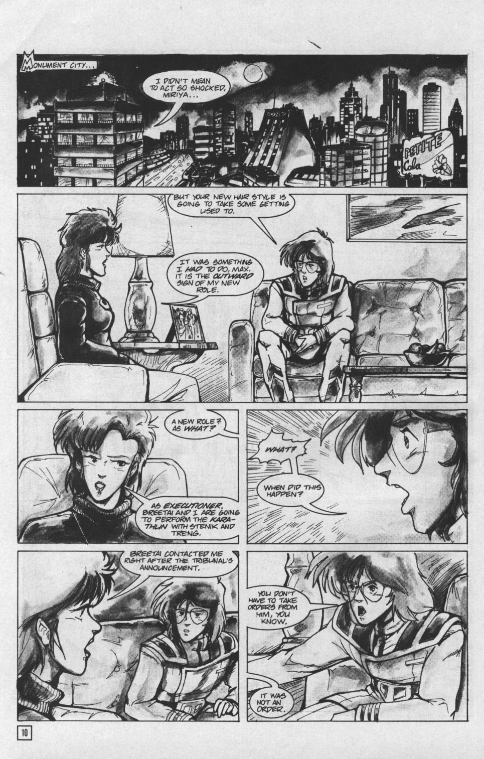 Read online Robotech II: The Sentinels - The Malcontent Uprisings comic -  Issue #12 - 12