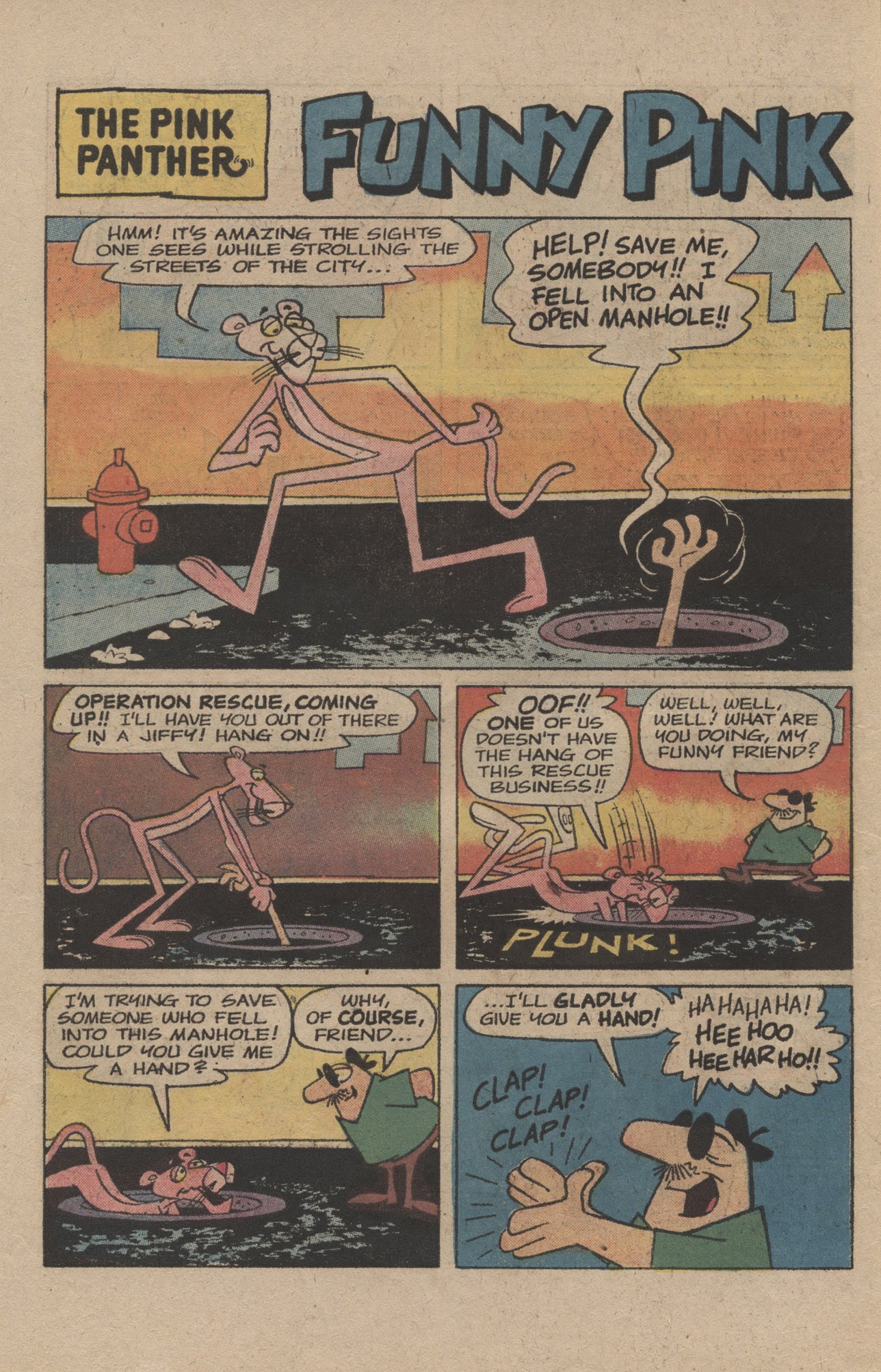 Read online The Pink Panther (1971) comic -  Issue #31 - 10