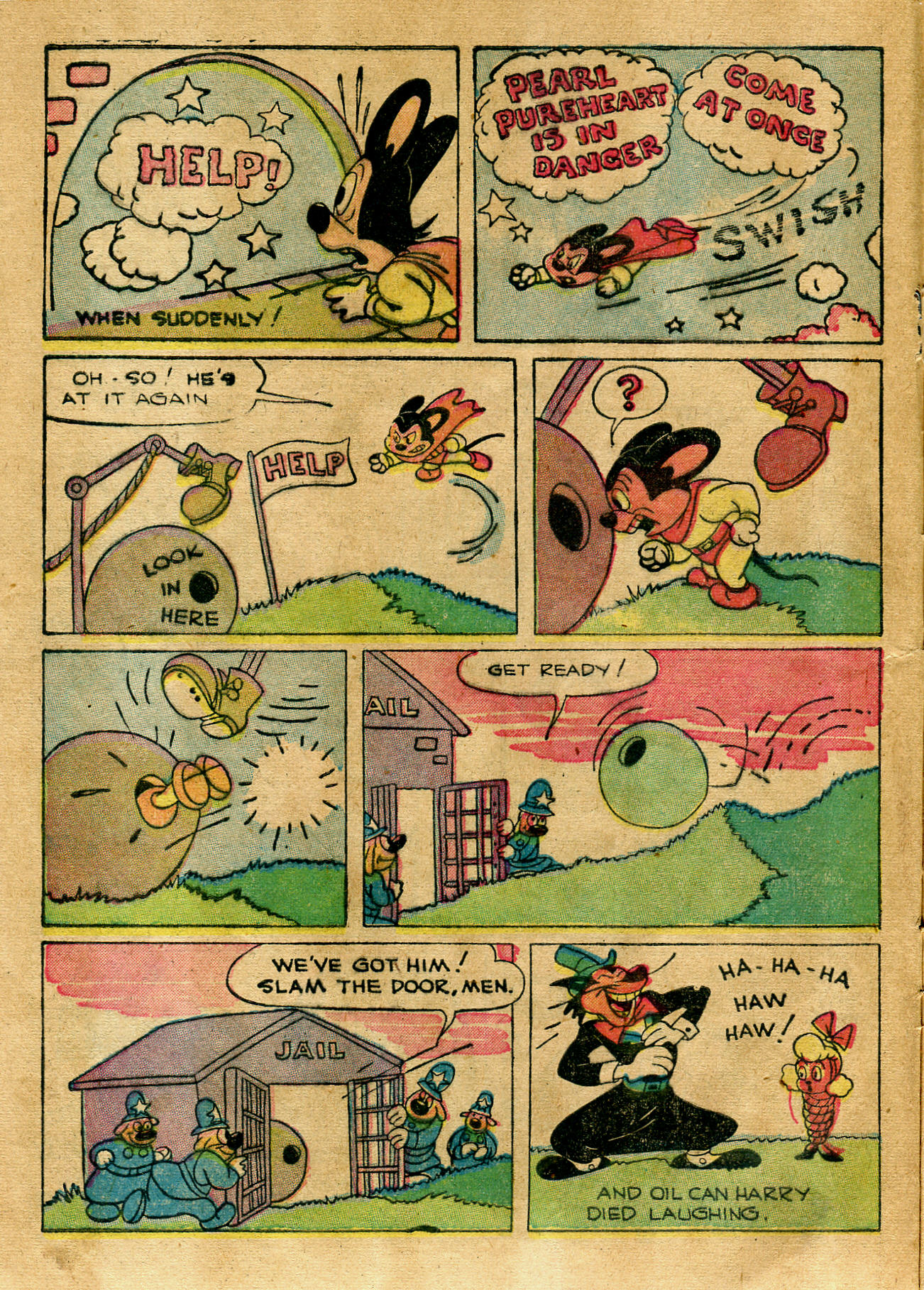 Read online Paul Terry's Mighty Mouse Comics comic -  Issue #29 - 12
