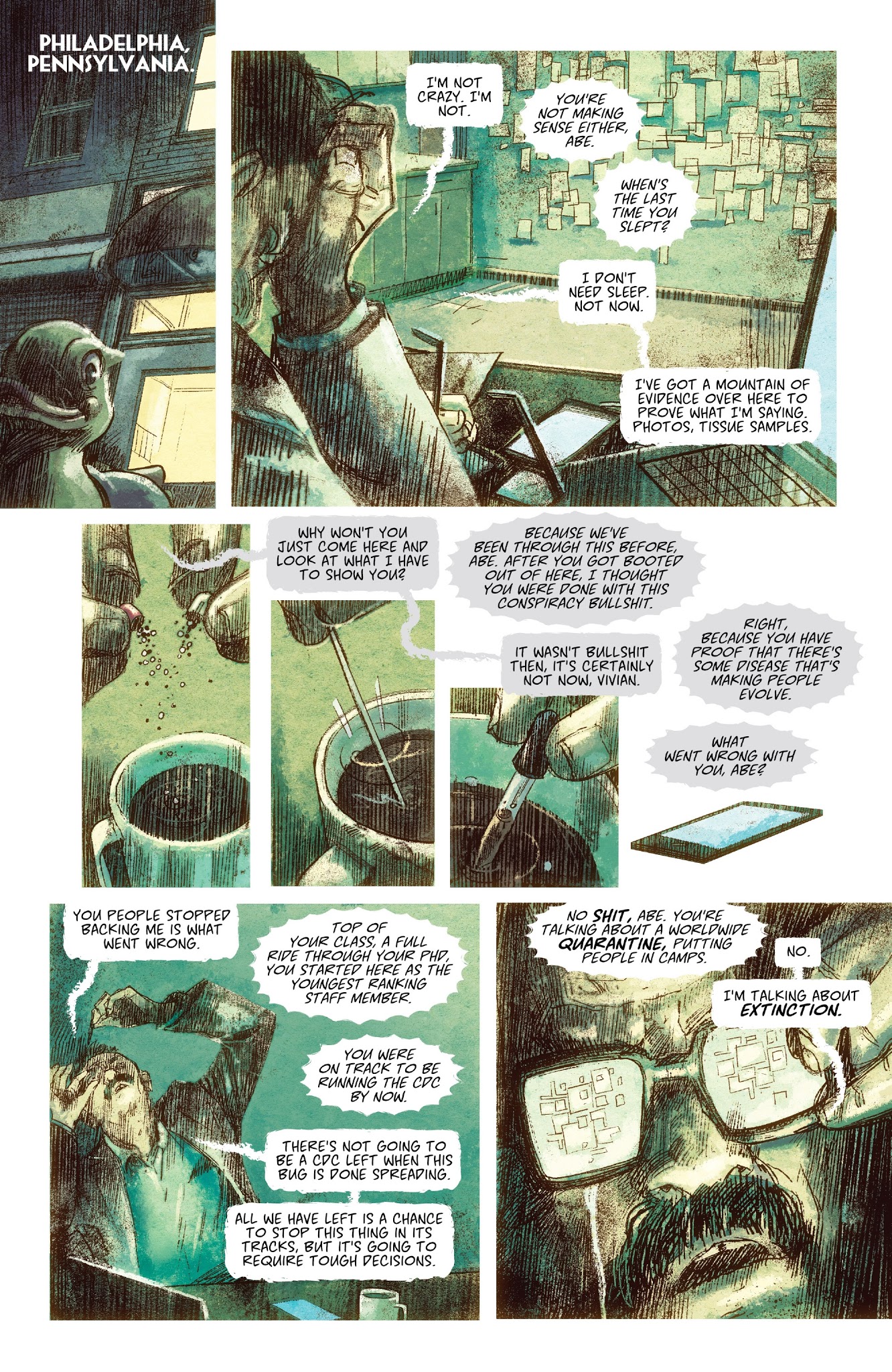 Read online Evolution comic -  Issue #2 - 5