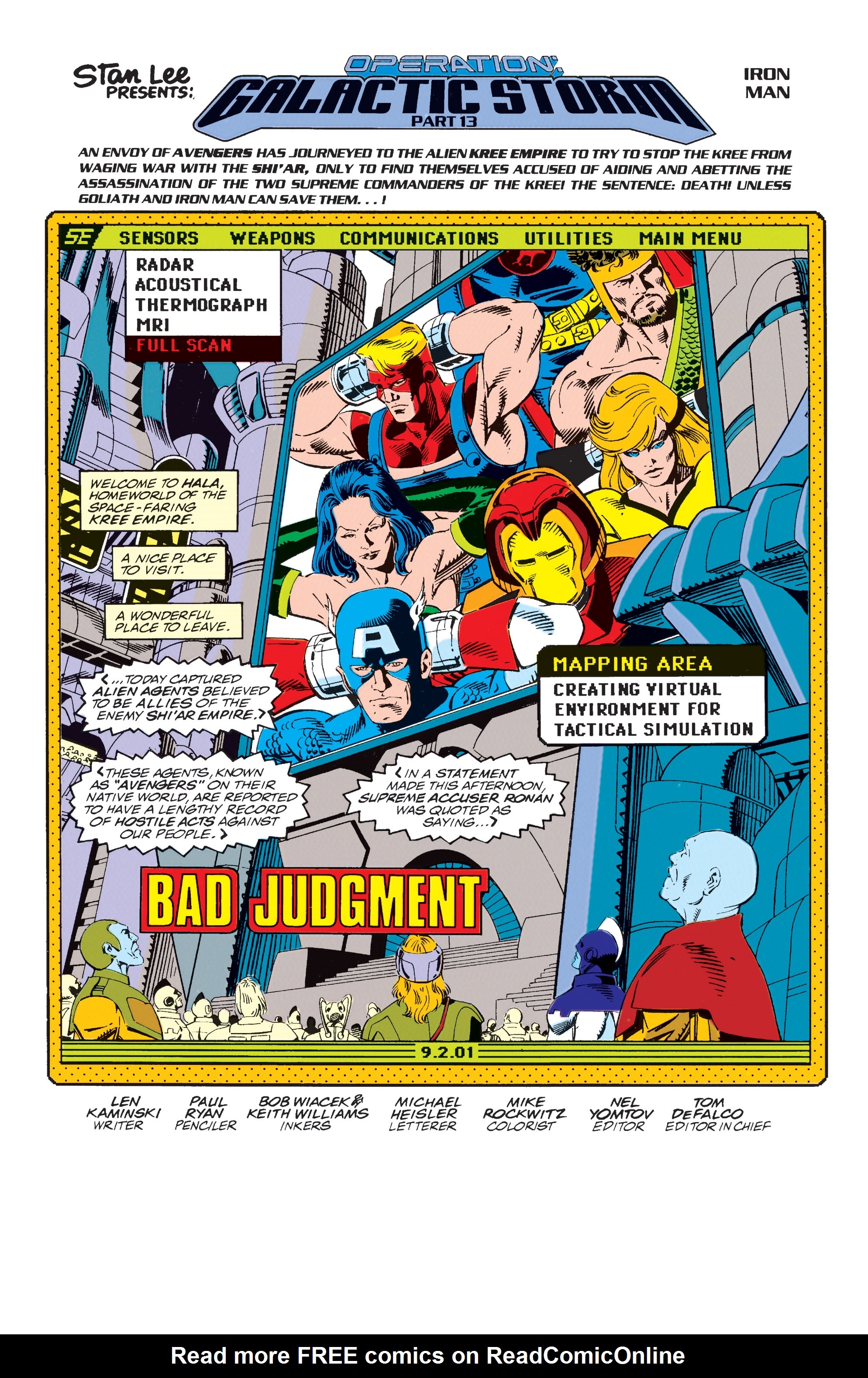 Read online Avengers Epic Collection: Operation Galactic Storm comic -  Issue # TPB (Part 3) - 70