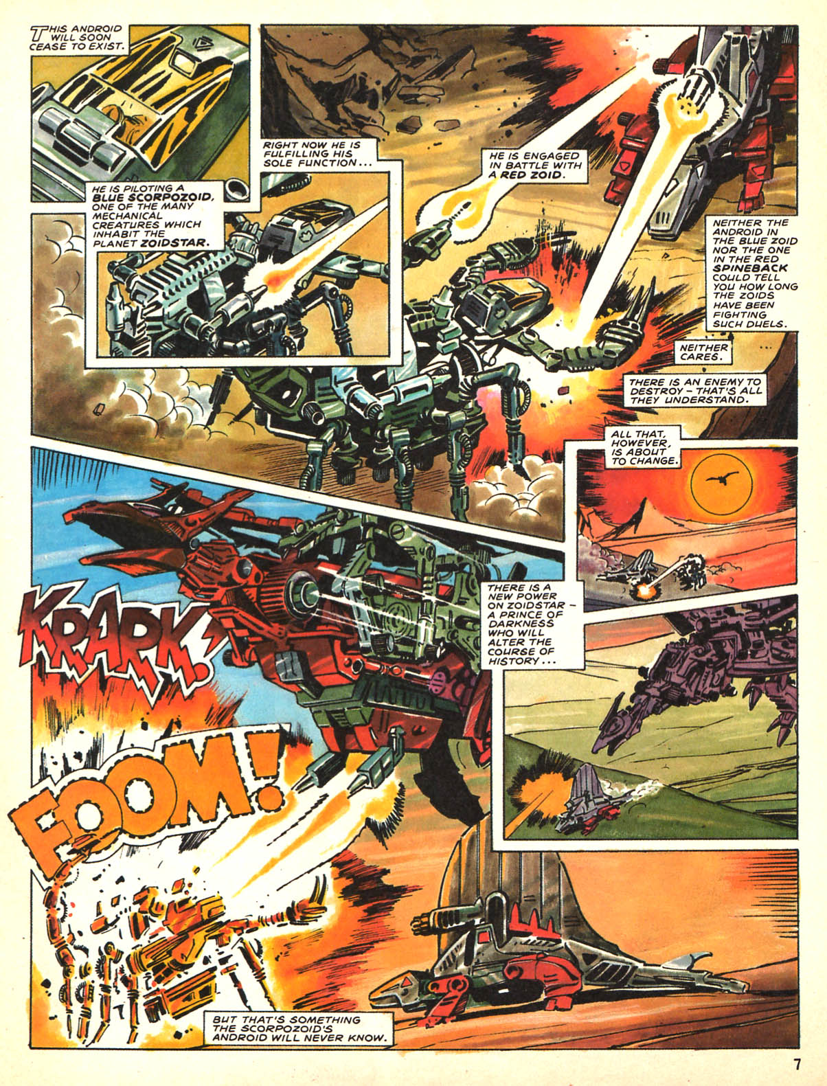 Read online Spider-Man and Zoids comic -  Issue #1 - 7