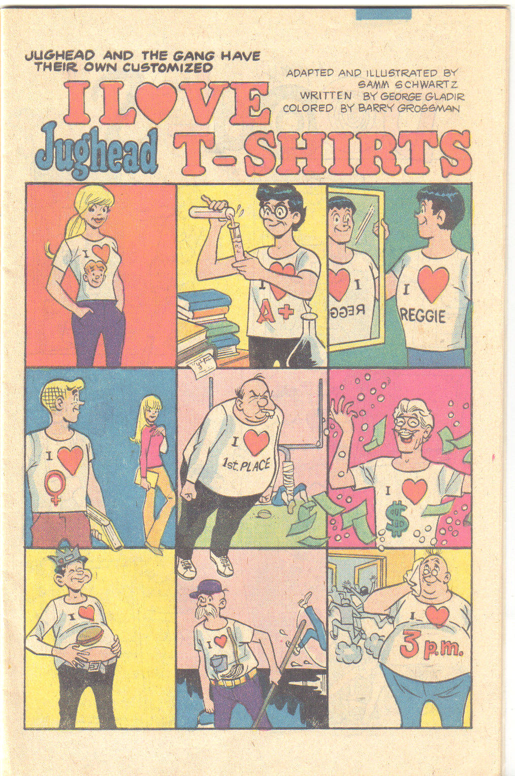 Read online Jughead's Jokes comic -  Issue #73 - 7